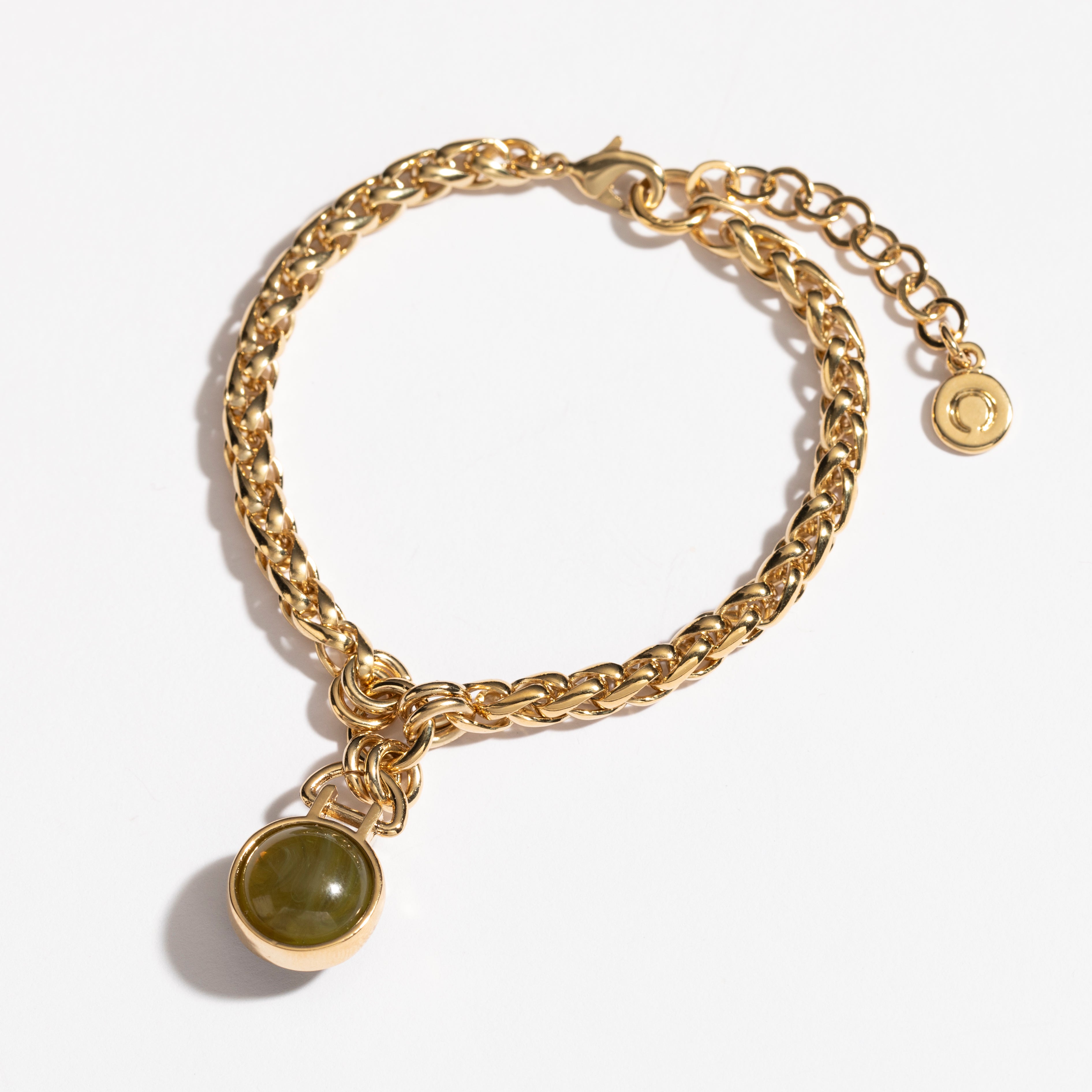 צמיד Lorian זהב ירוק