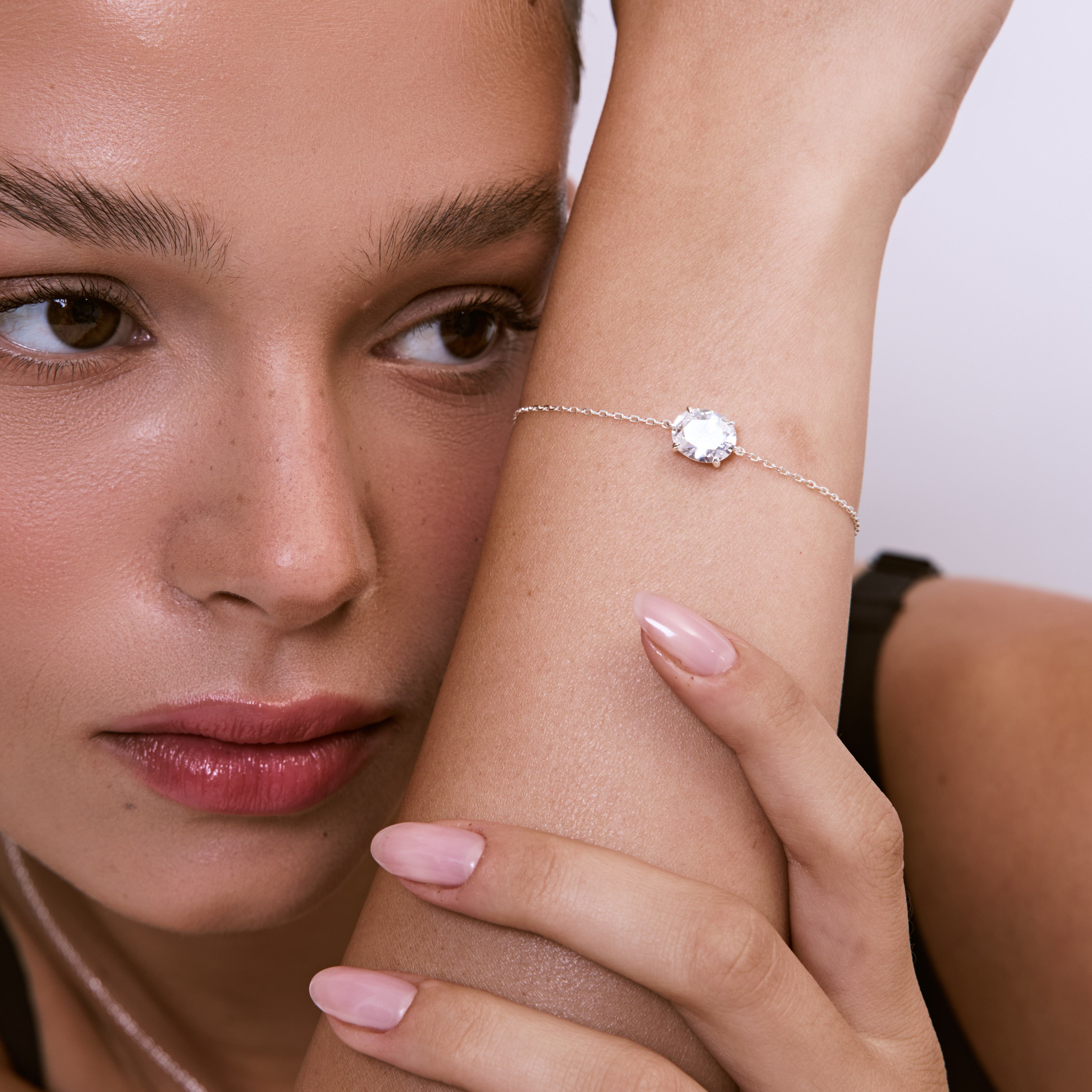 צמיד Seraphina כסף קריסטל