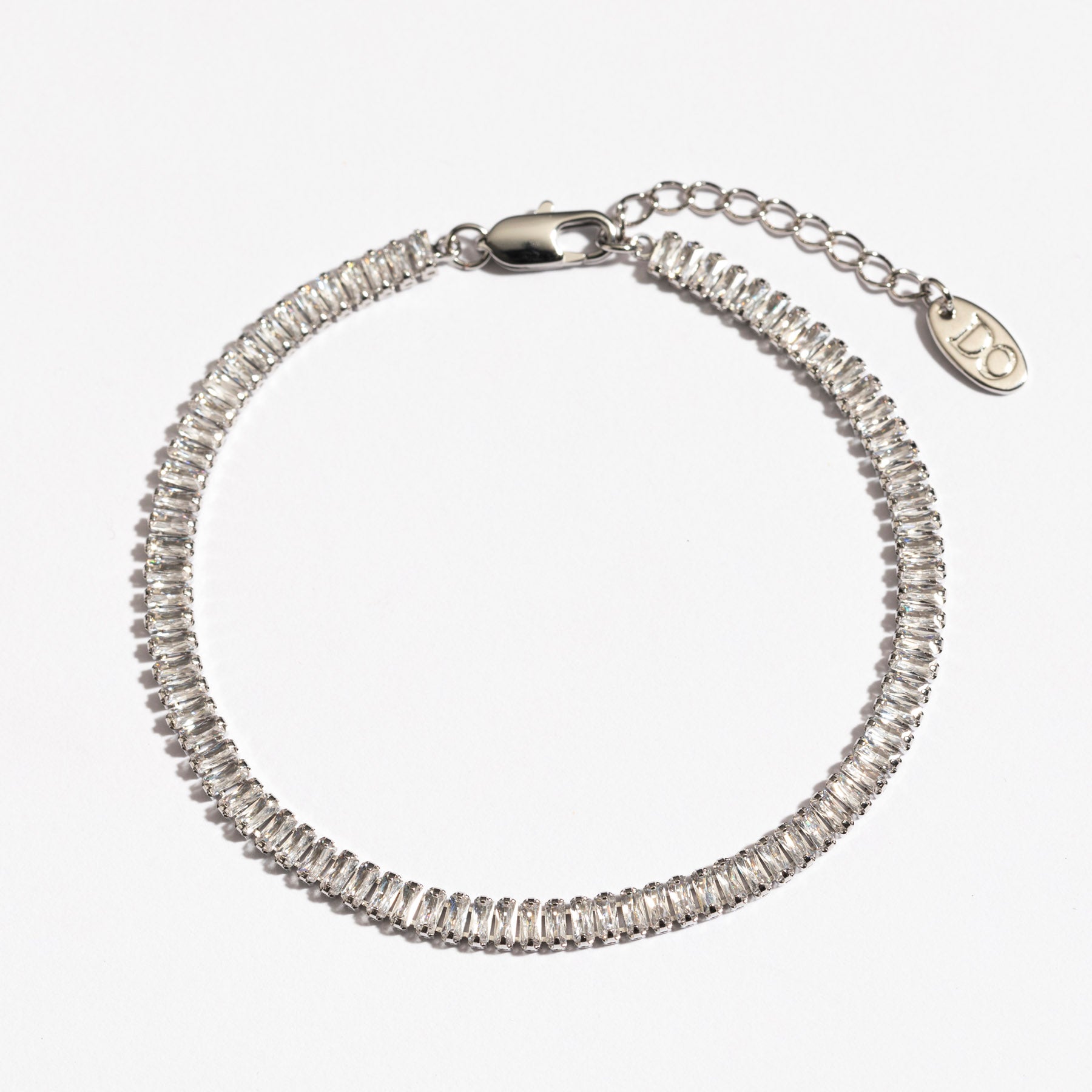 צמיד Hibiscus כסף קריסטל