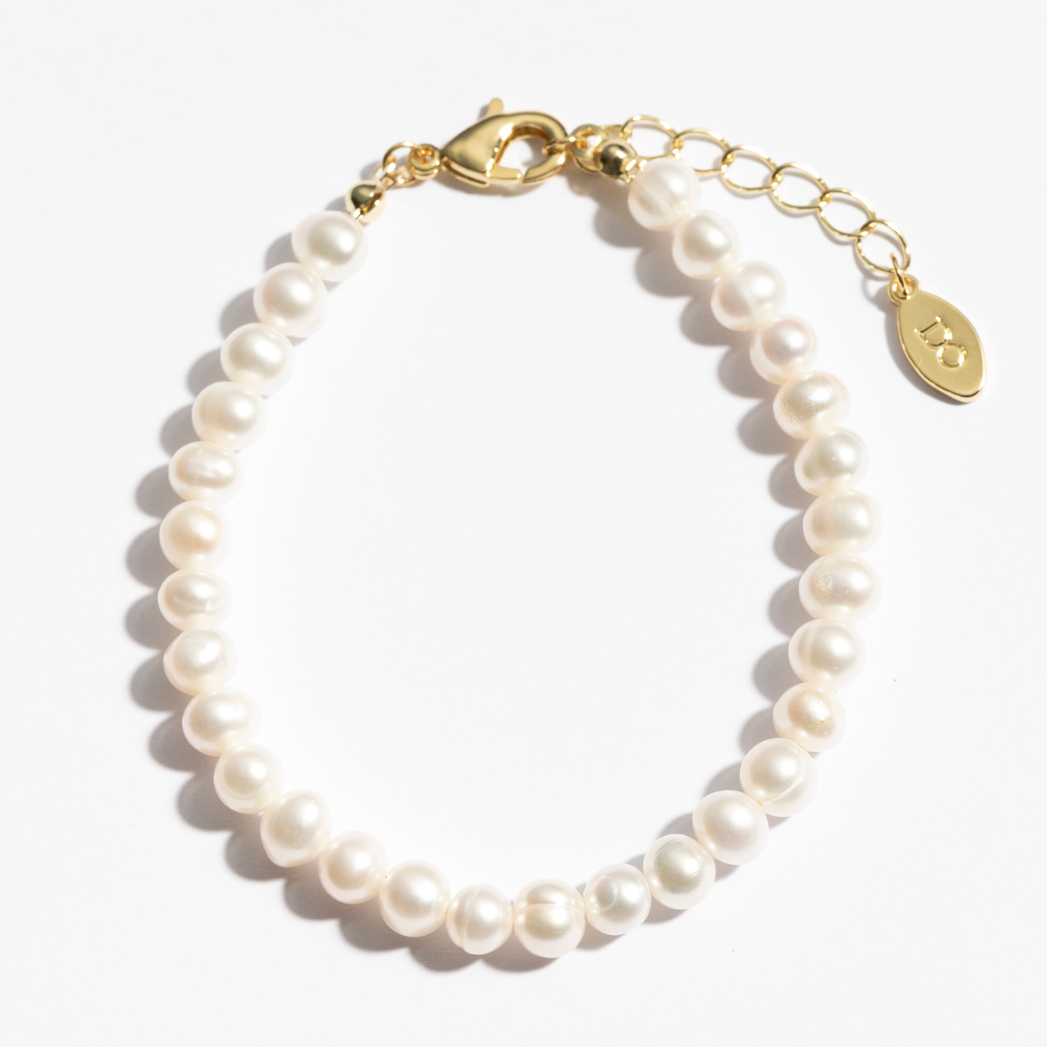 צמיד Perla זהב פנינה