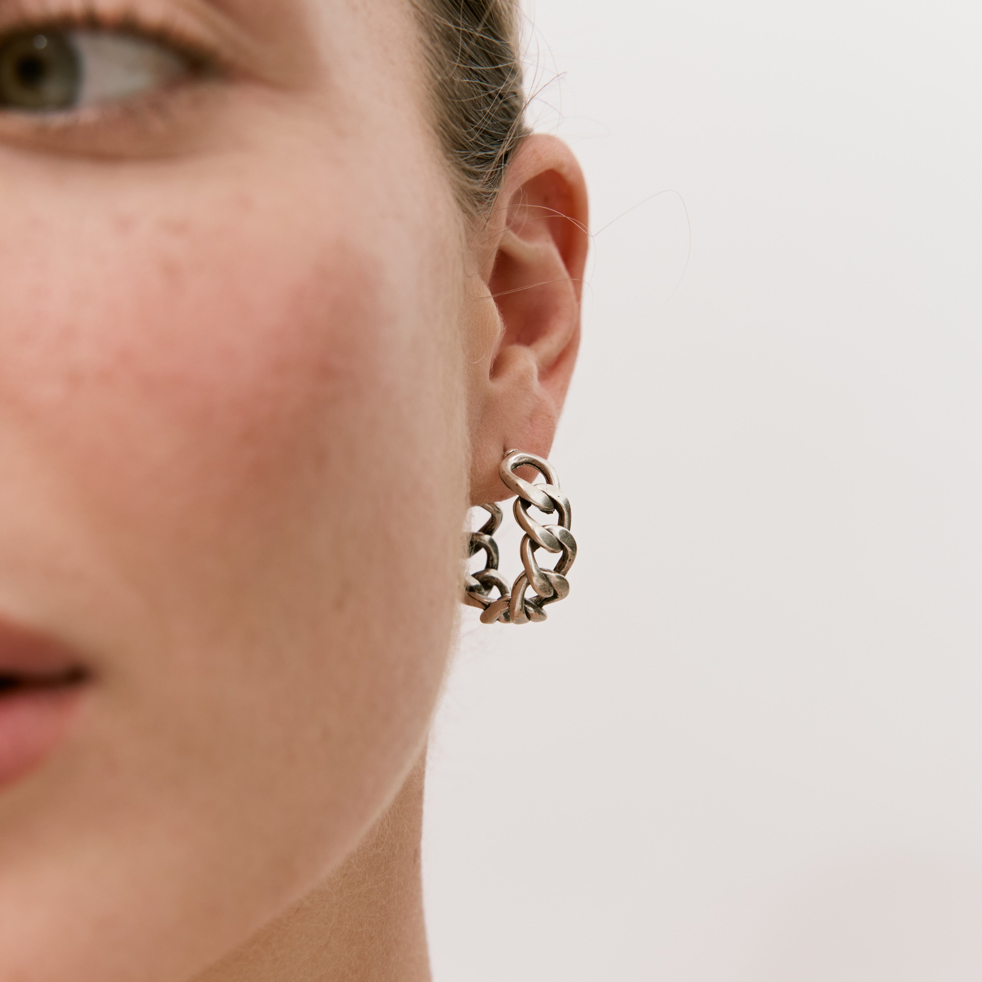 עגילי מאולה כסף