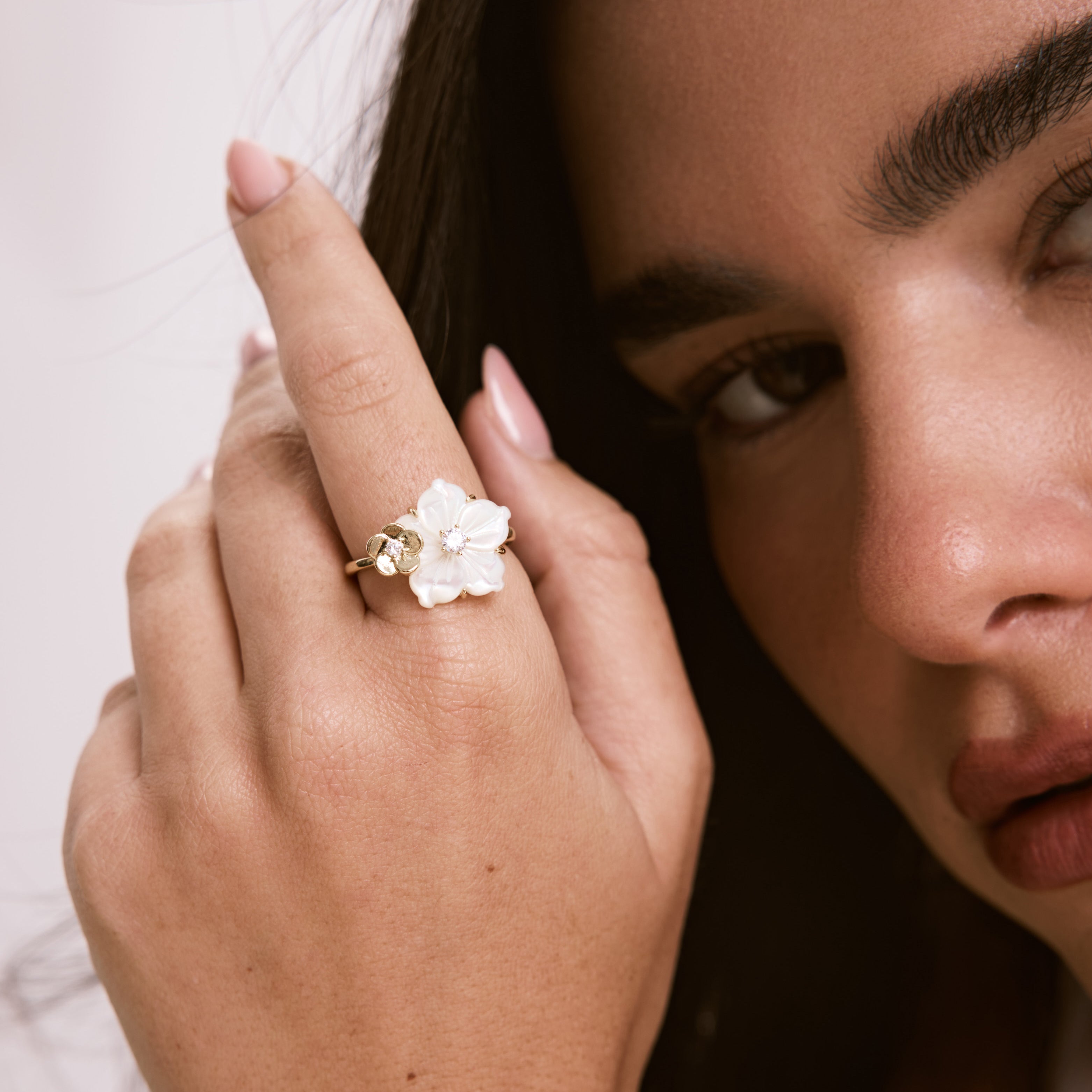 טבעת Alyssum זהב