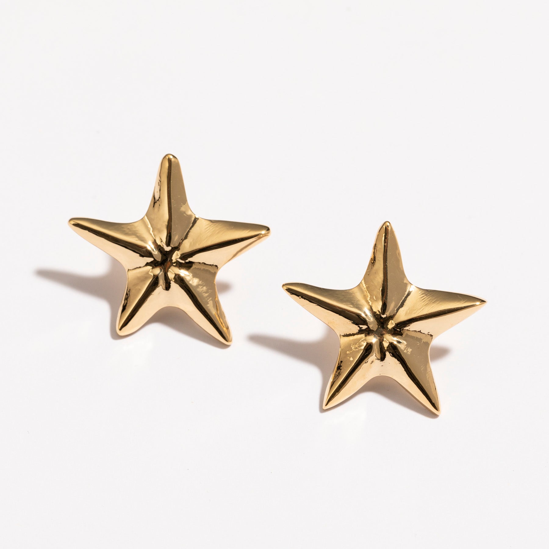 עגילי La Estrella זהב