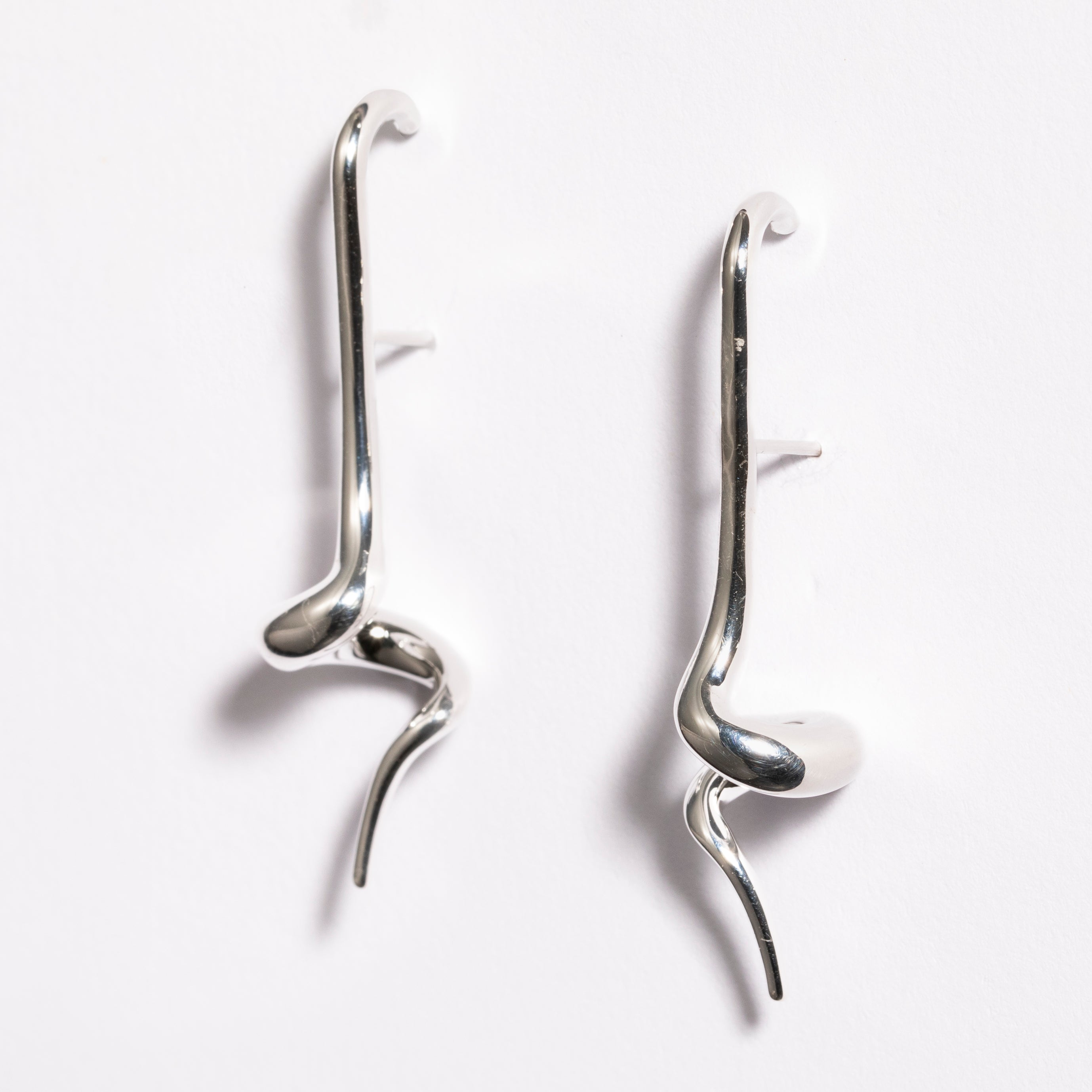 עגילי Fern כסף