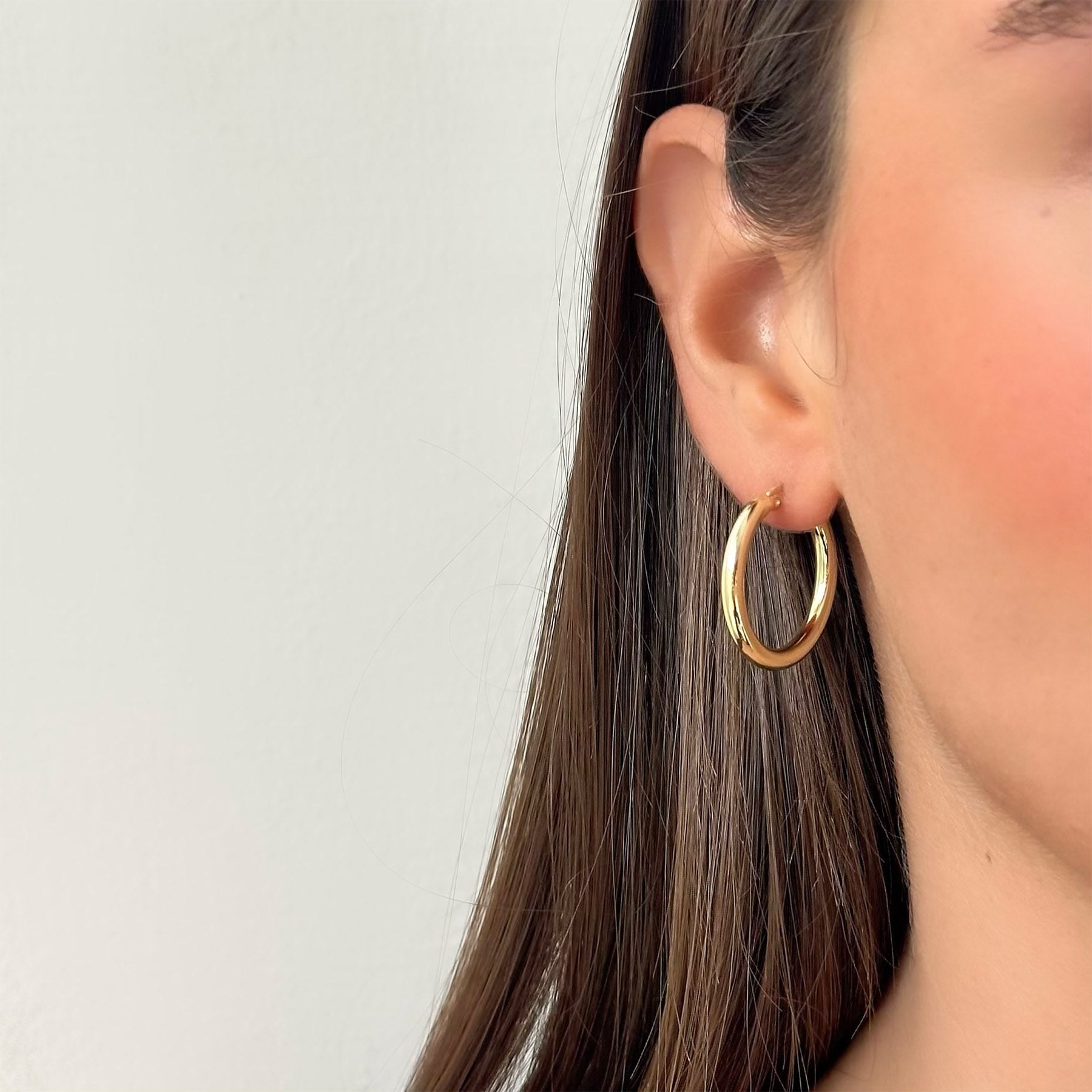 עגילי Aubrey זהב