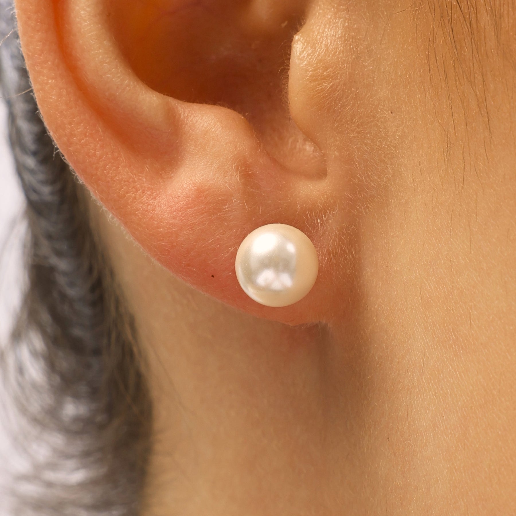 עגילי Tula זהב פנינה