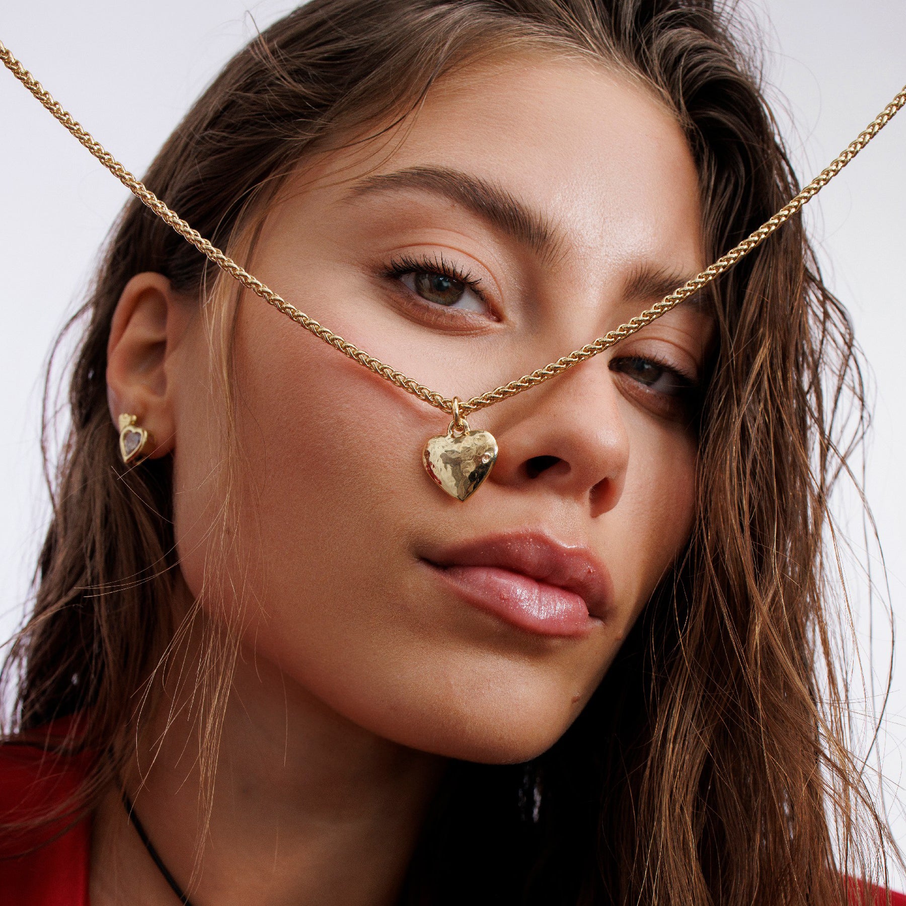 שרשרת אגתה זהב