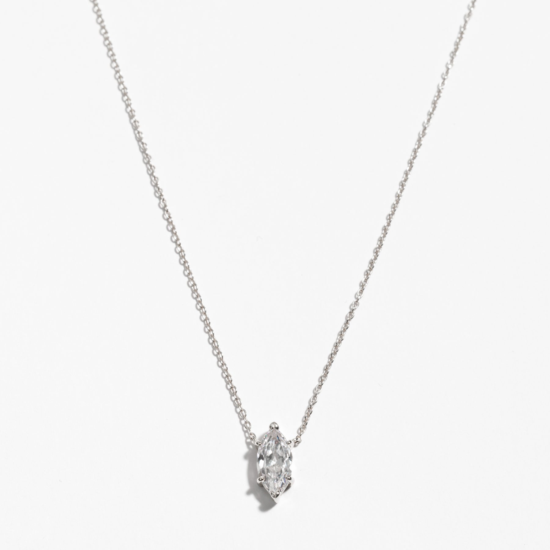 שרשרת Marquise כסף