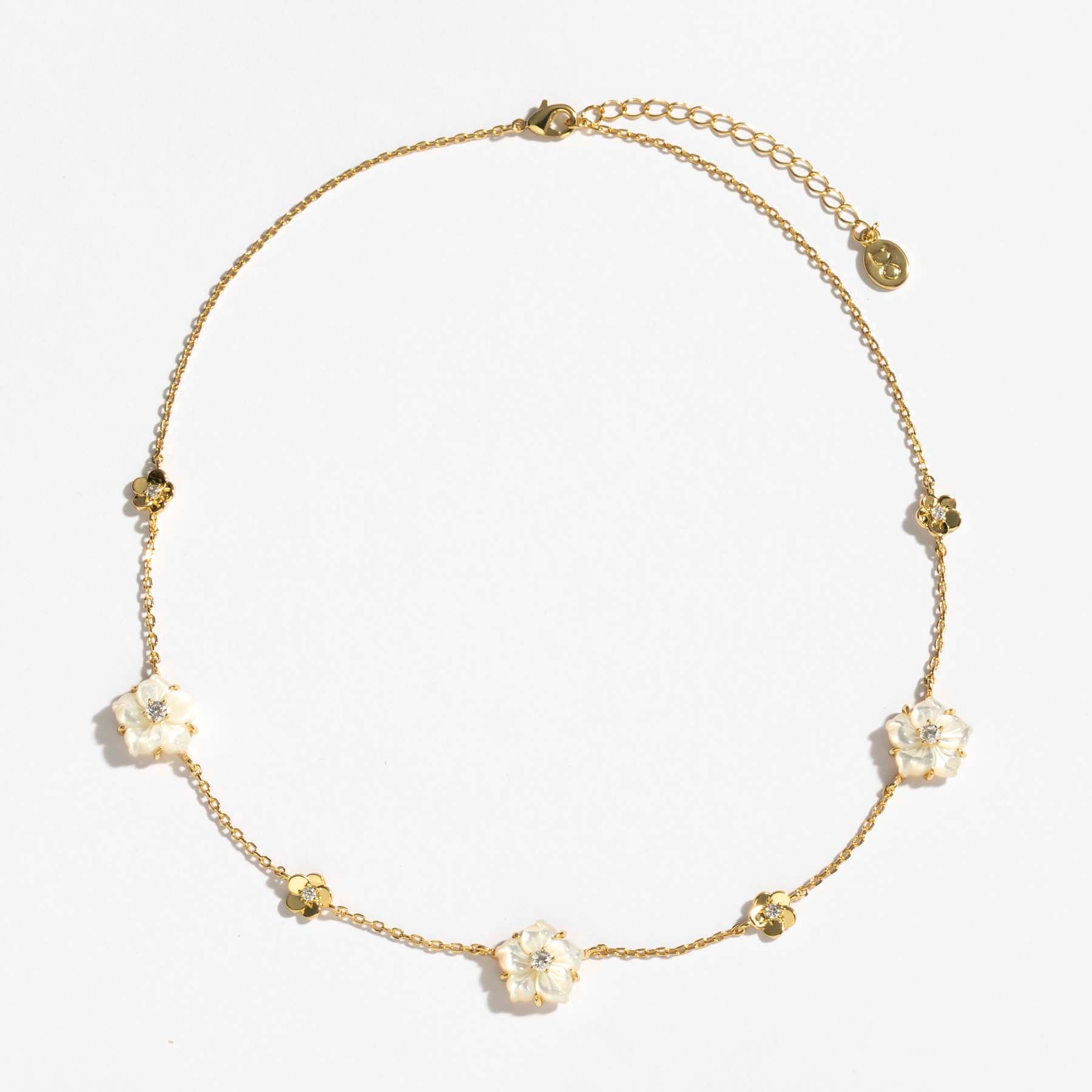 שרשרת Camellia זהב