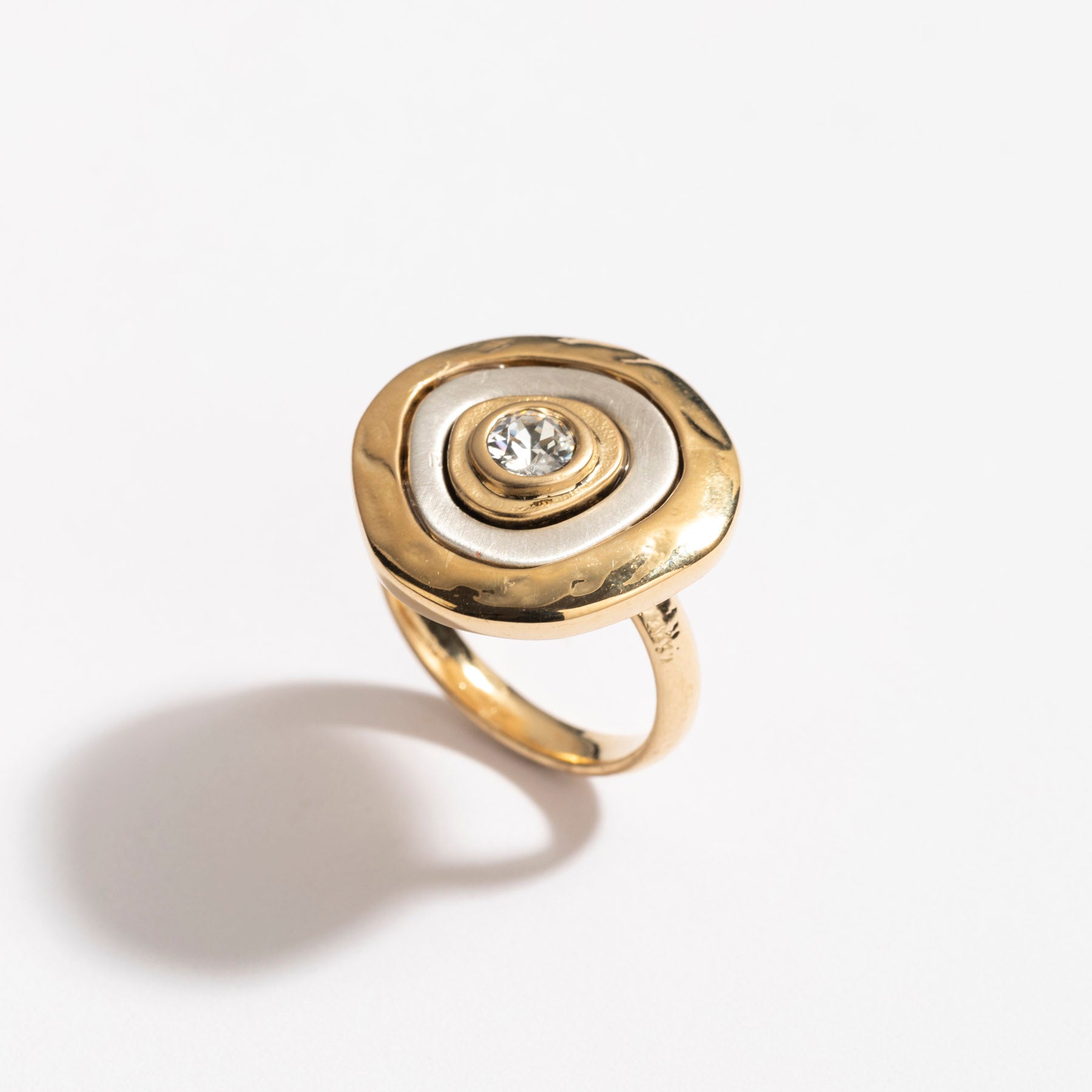 טבעת אדווה זהב