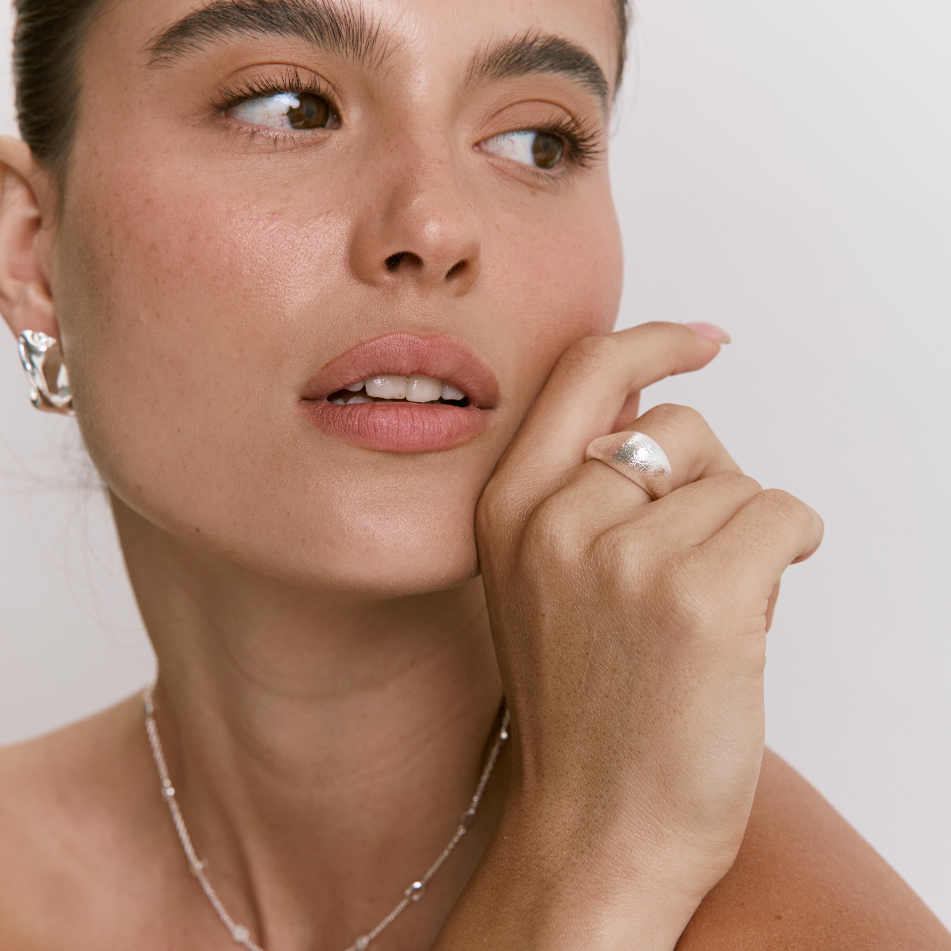 טבעת Oasis כסף