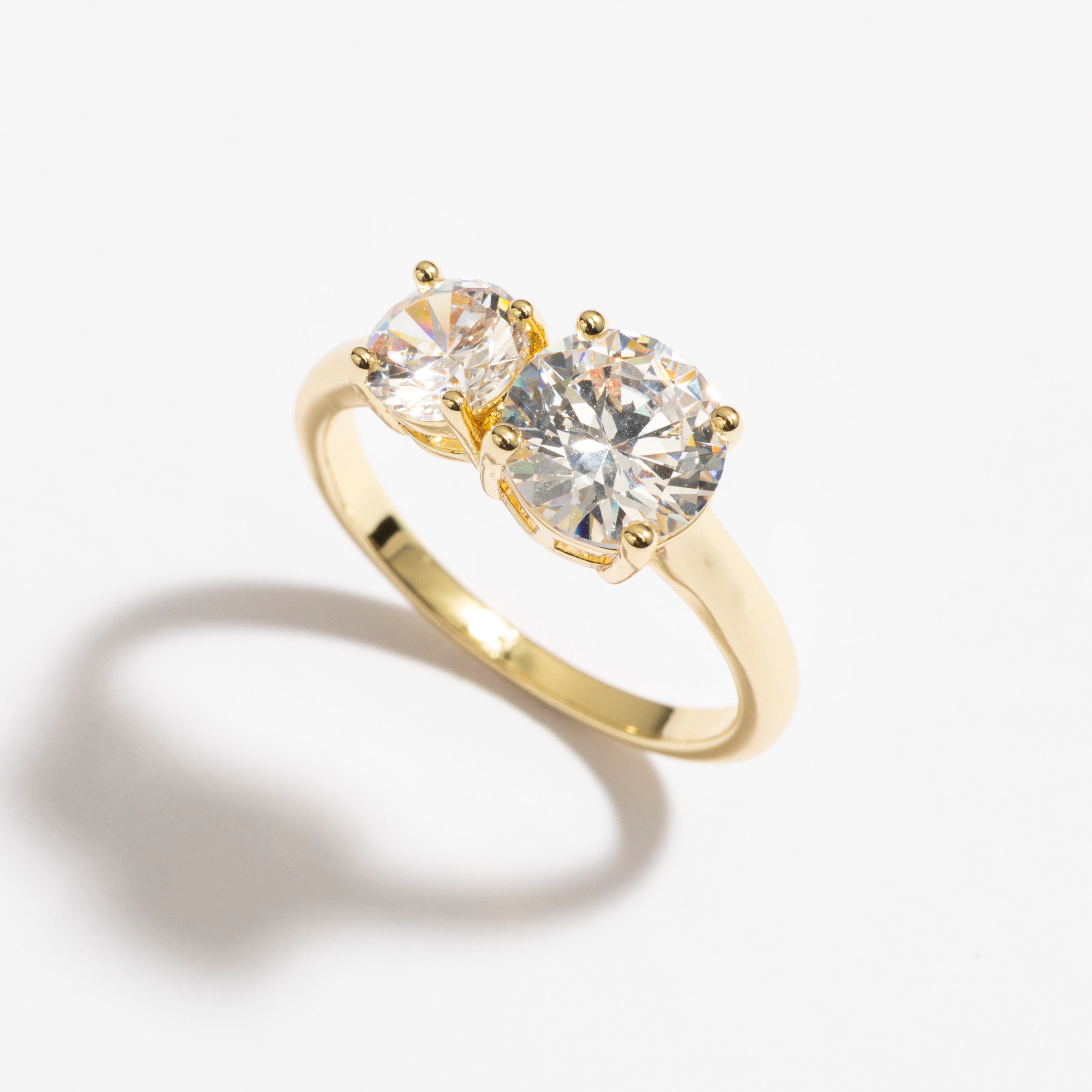 טבעת Raguel זהב קריסטל