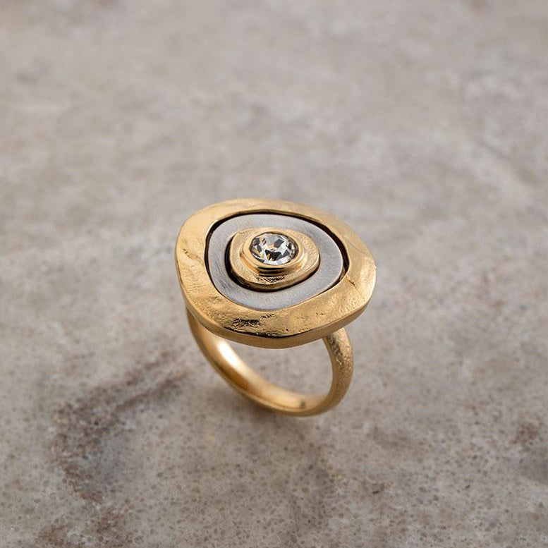 טבעת אדווה זהב - Danon Jewellery IsraelR1168GF1sml