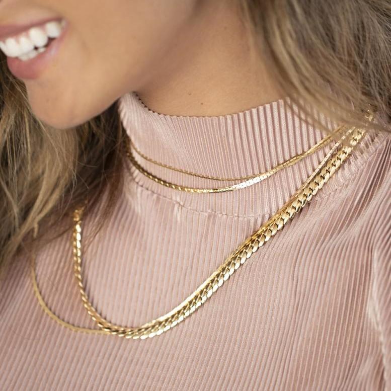 שרשרת טילוס זהב - Danon Jewellery IsraelN5363G