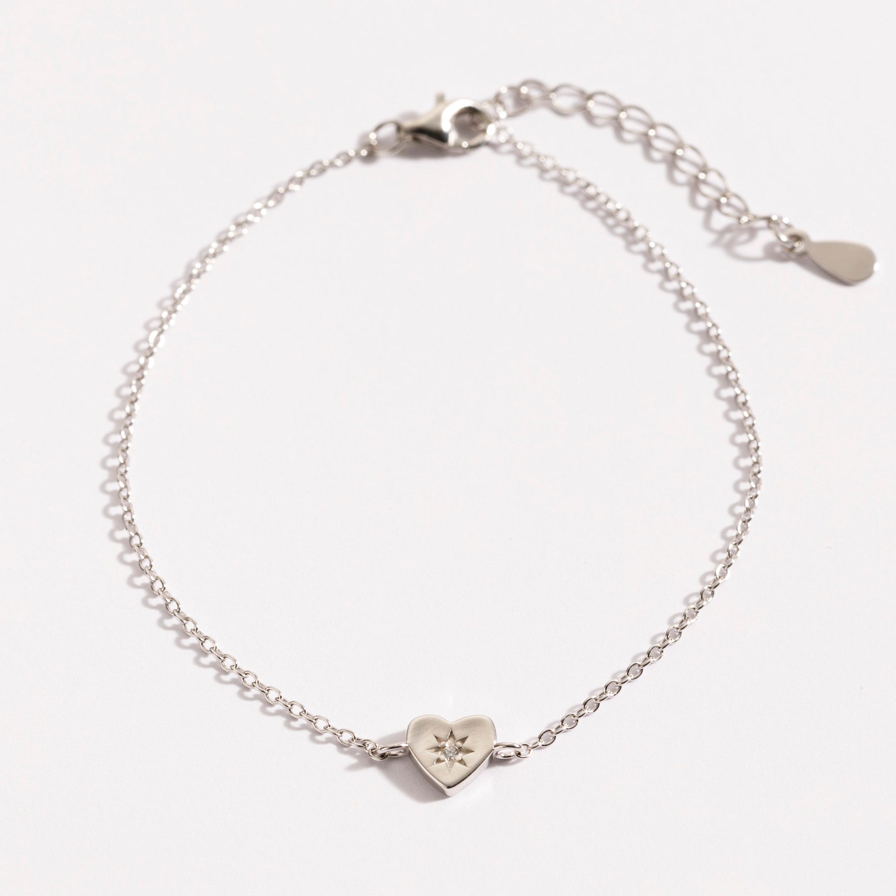 צמיד לורנה כסף Clear