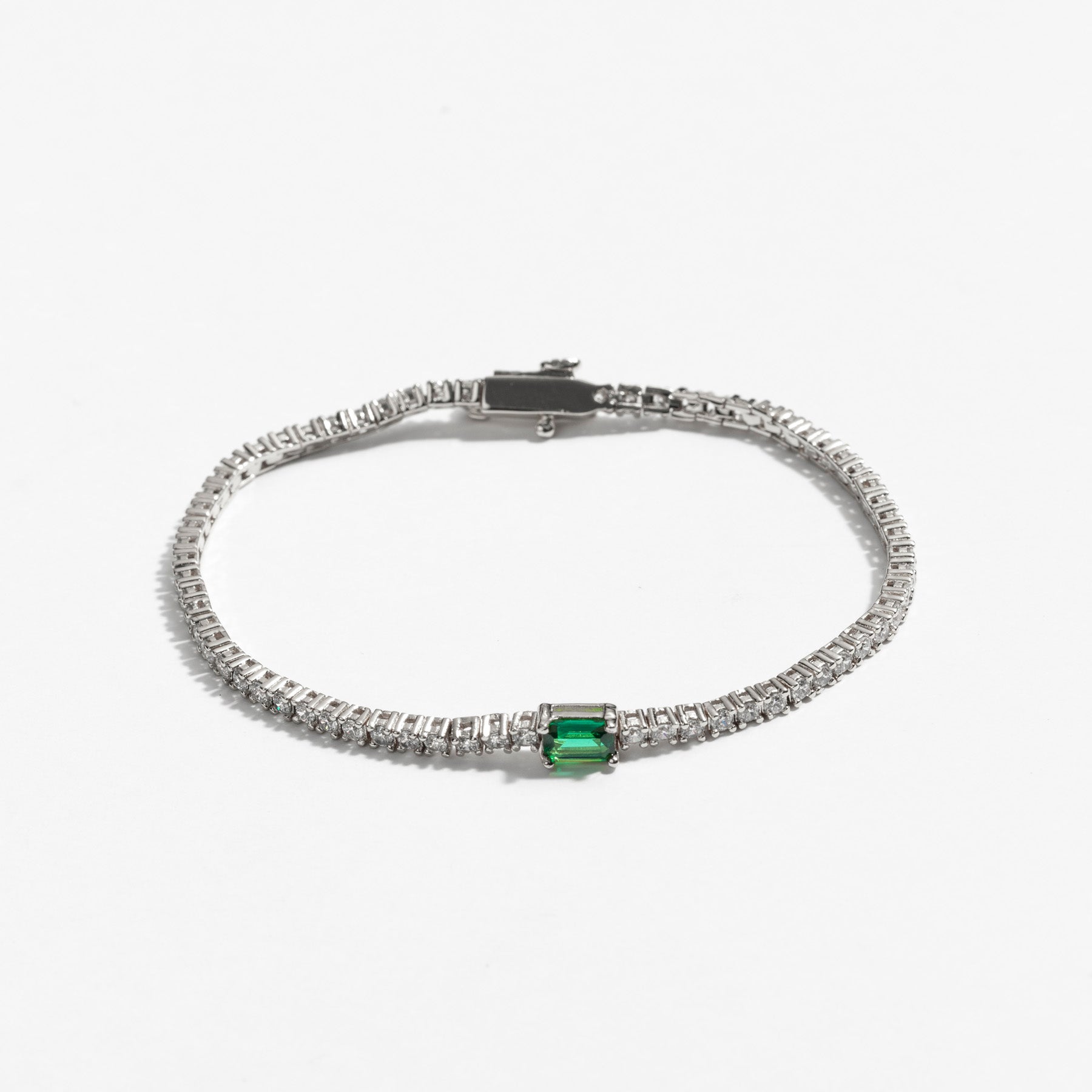 צמיד Payton כסף ירוק