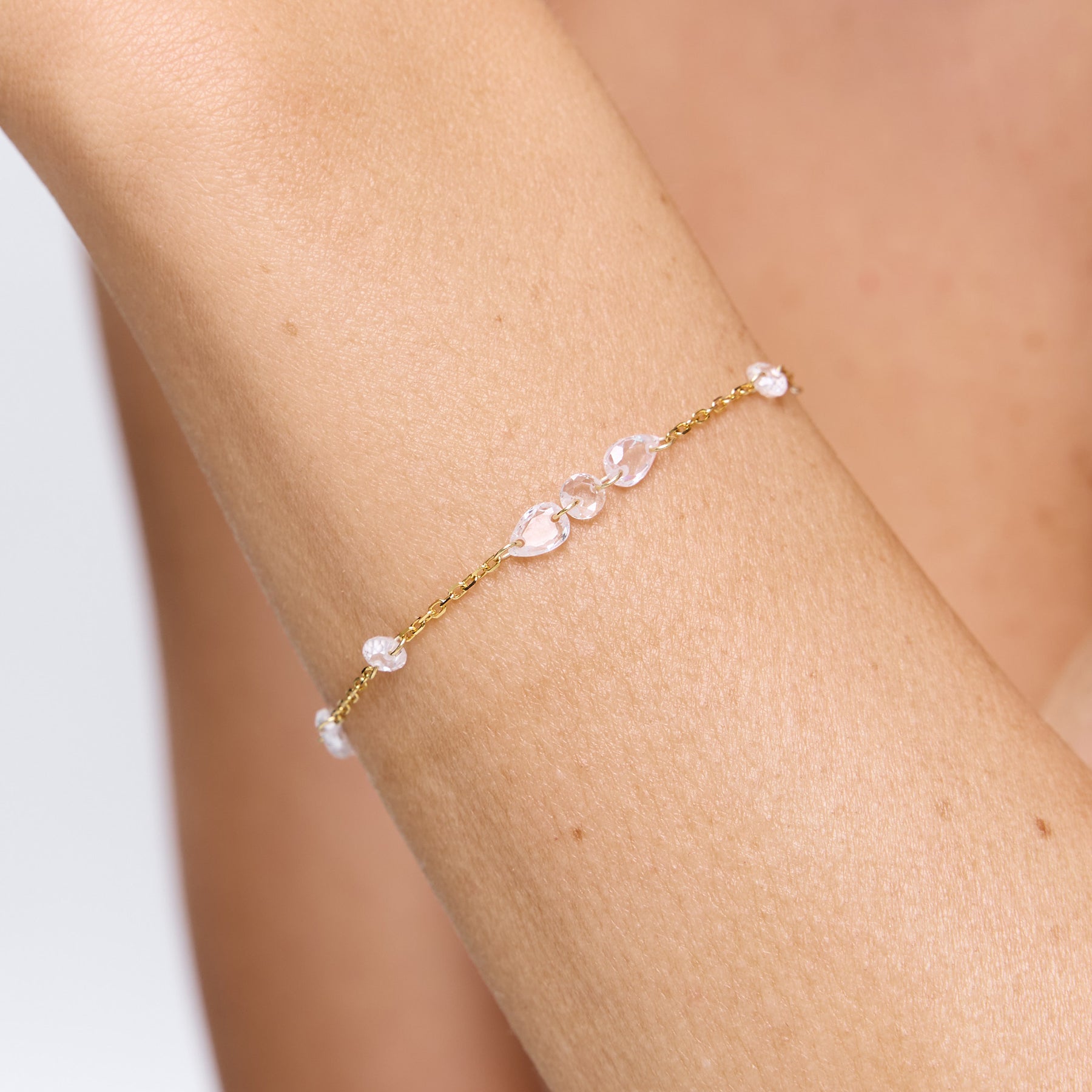 צמיד Akira זהב קריסטל