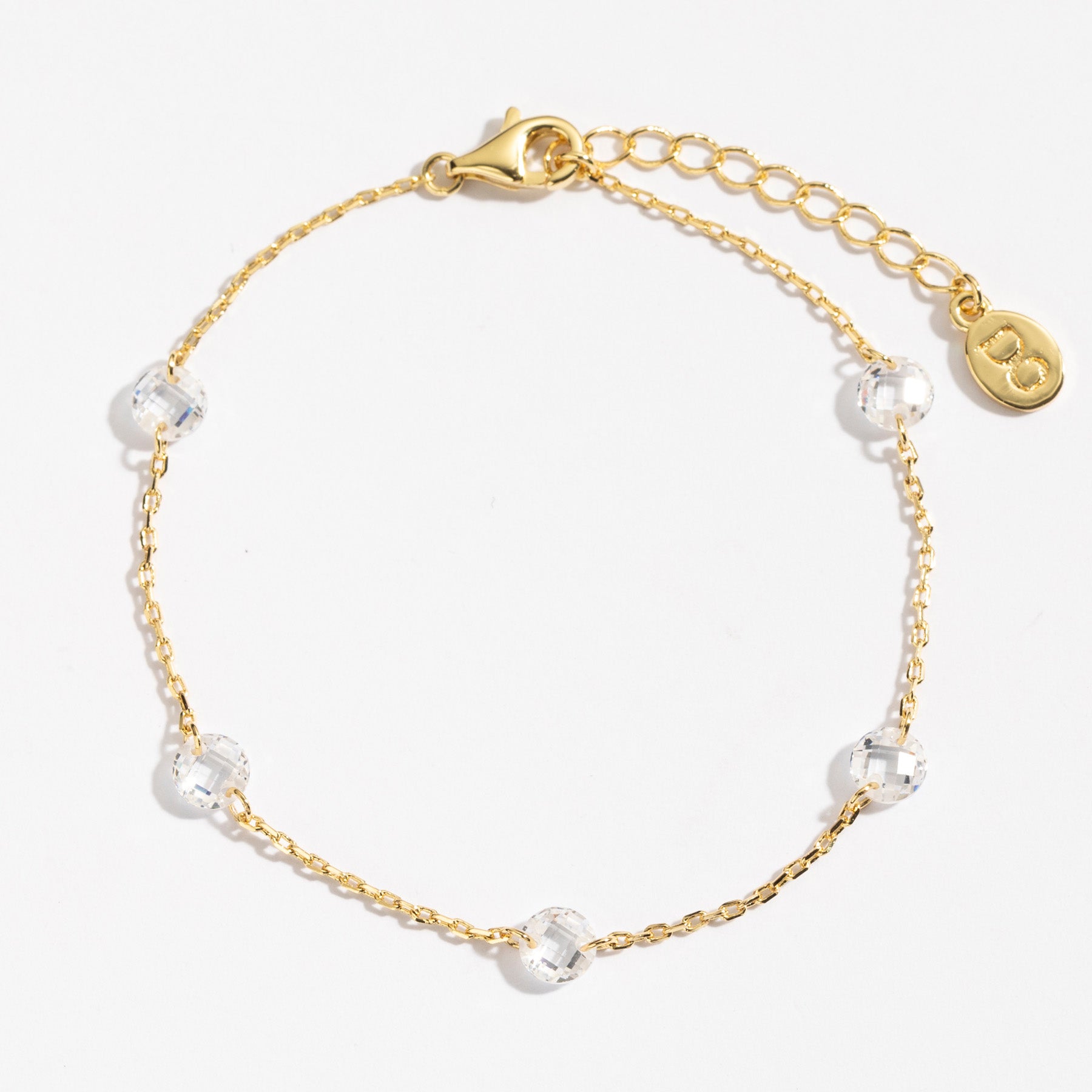 צמיד Anya זהב קריסטל