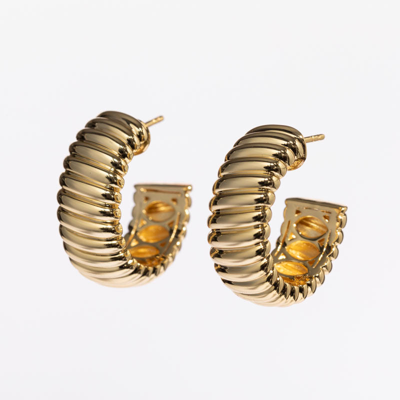 עגילי Lena זהב