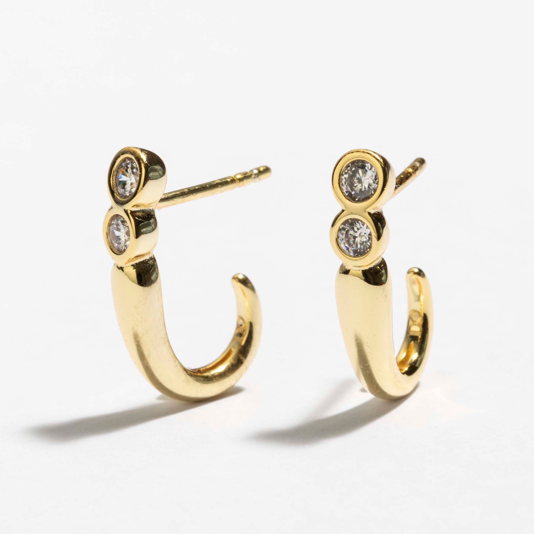 עגילי Lilyana זהב