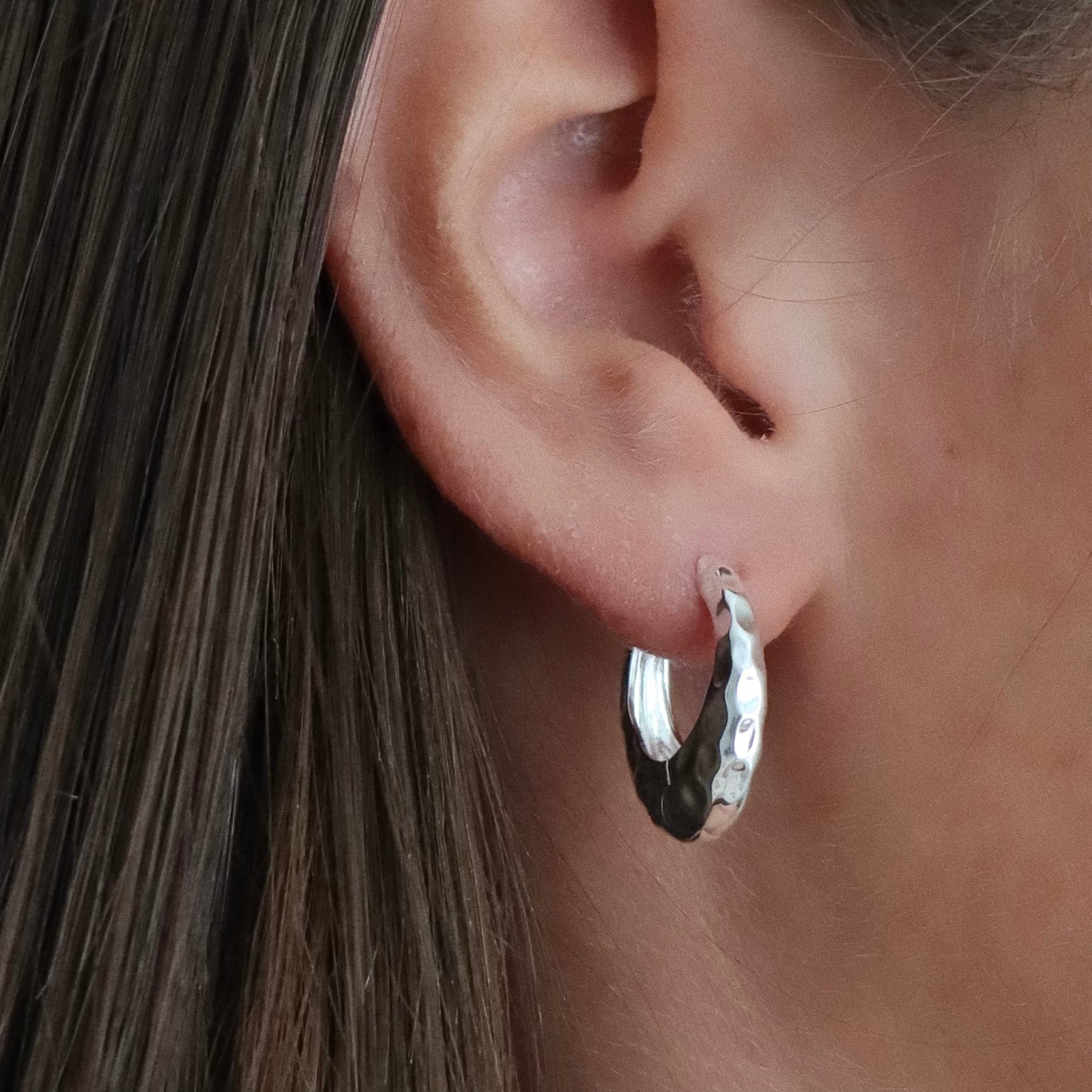 עגילי Marcelle כסף