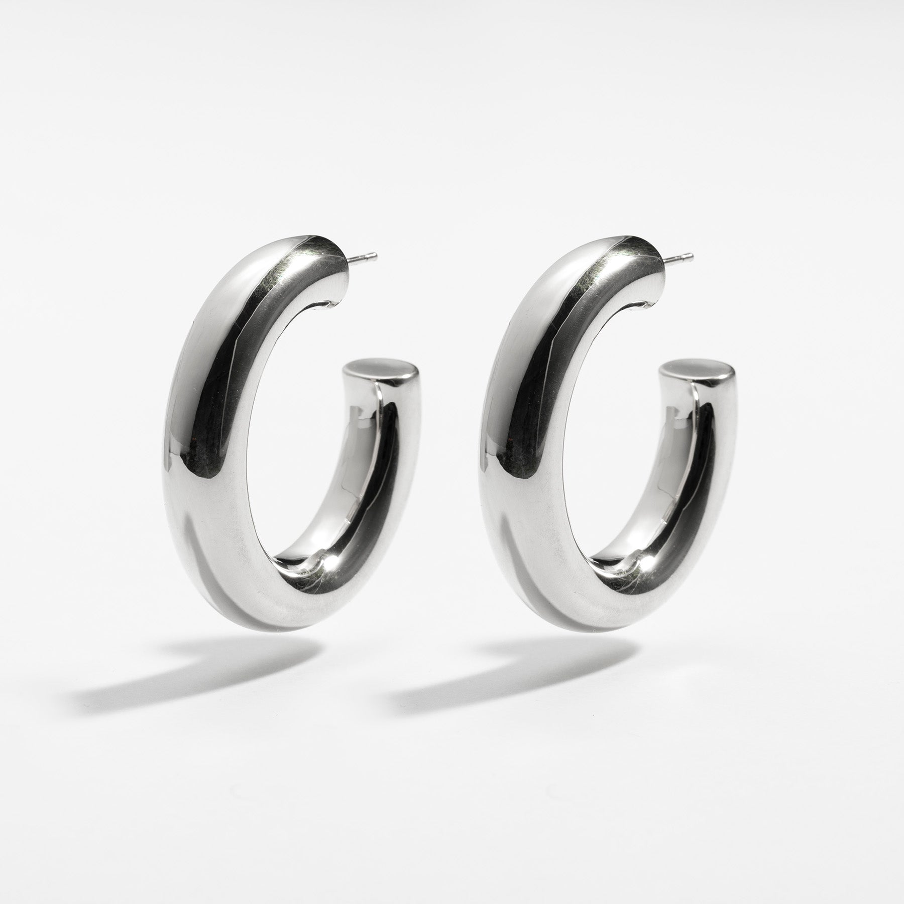 עגילי Ollie כסף