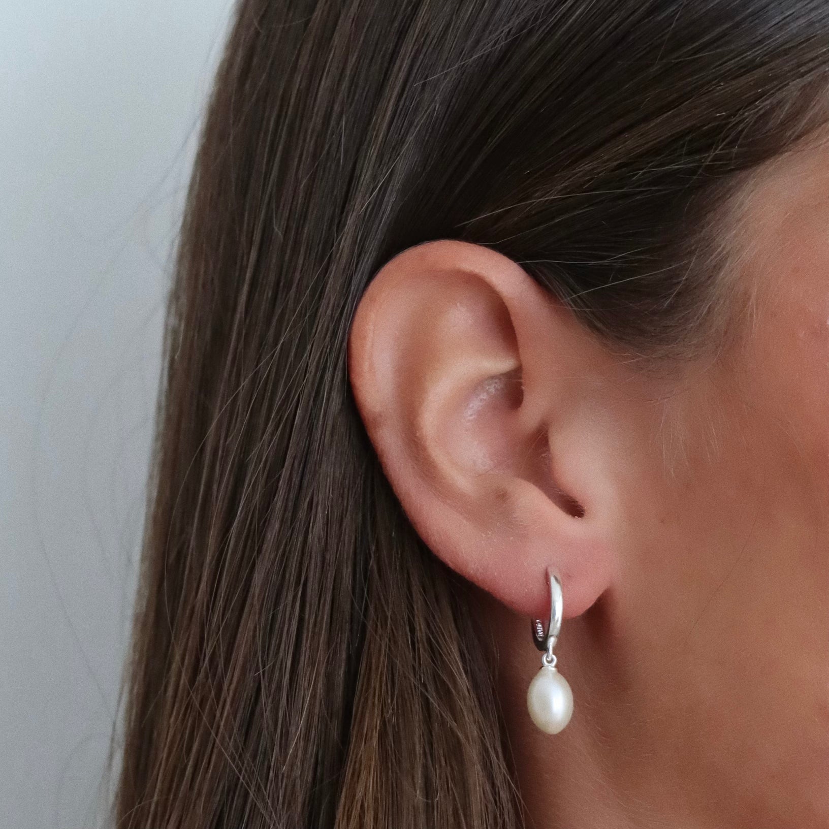 עגילי Lorrie כסף