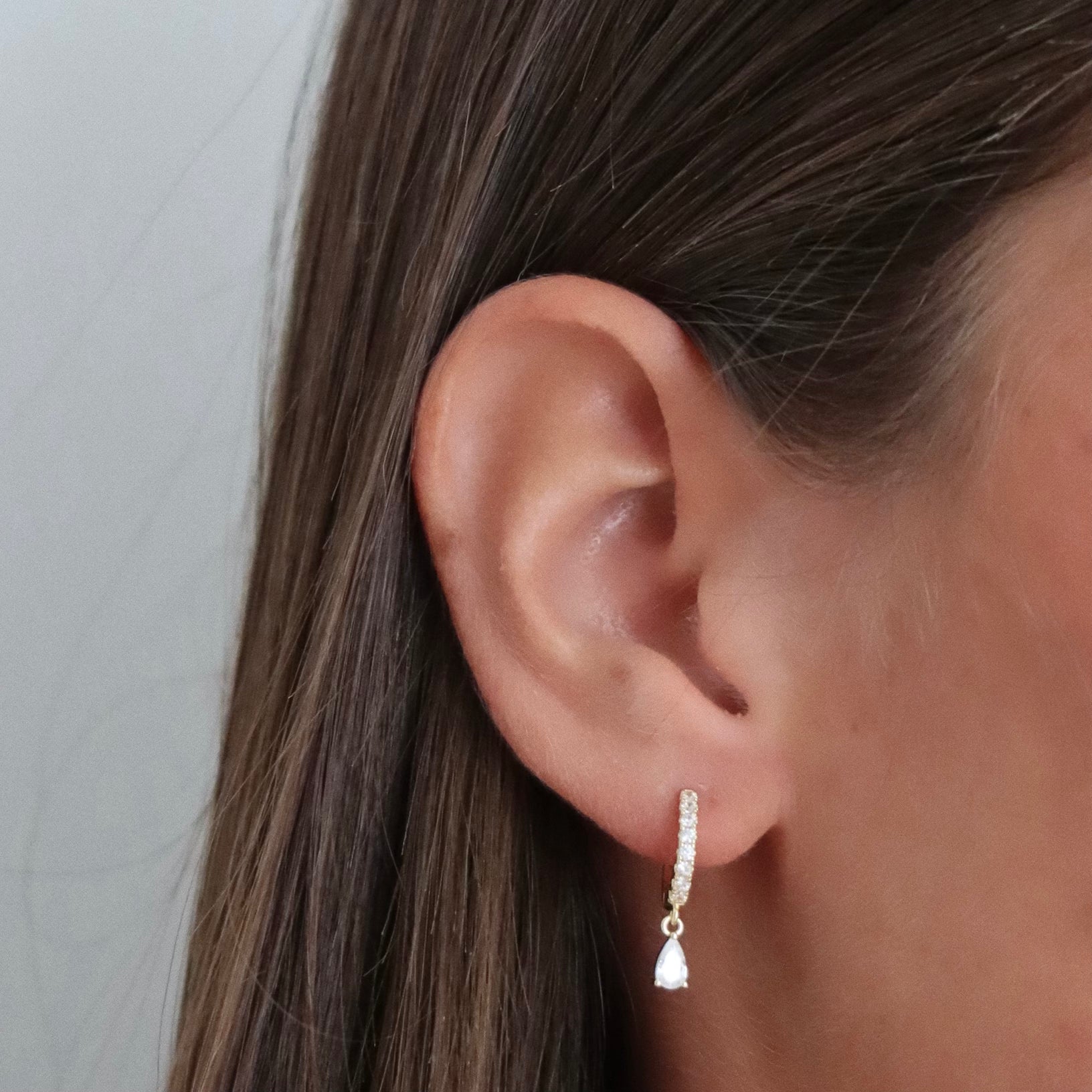 עגילי Gloria זהב