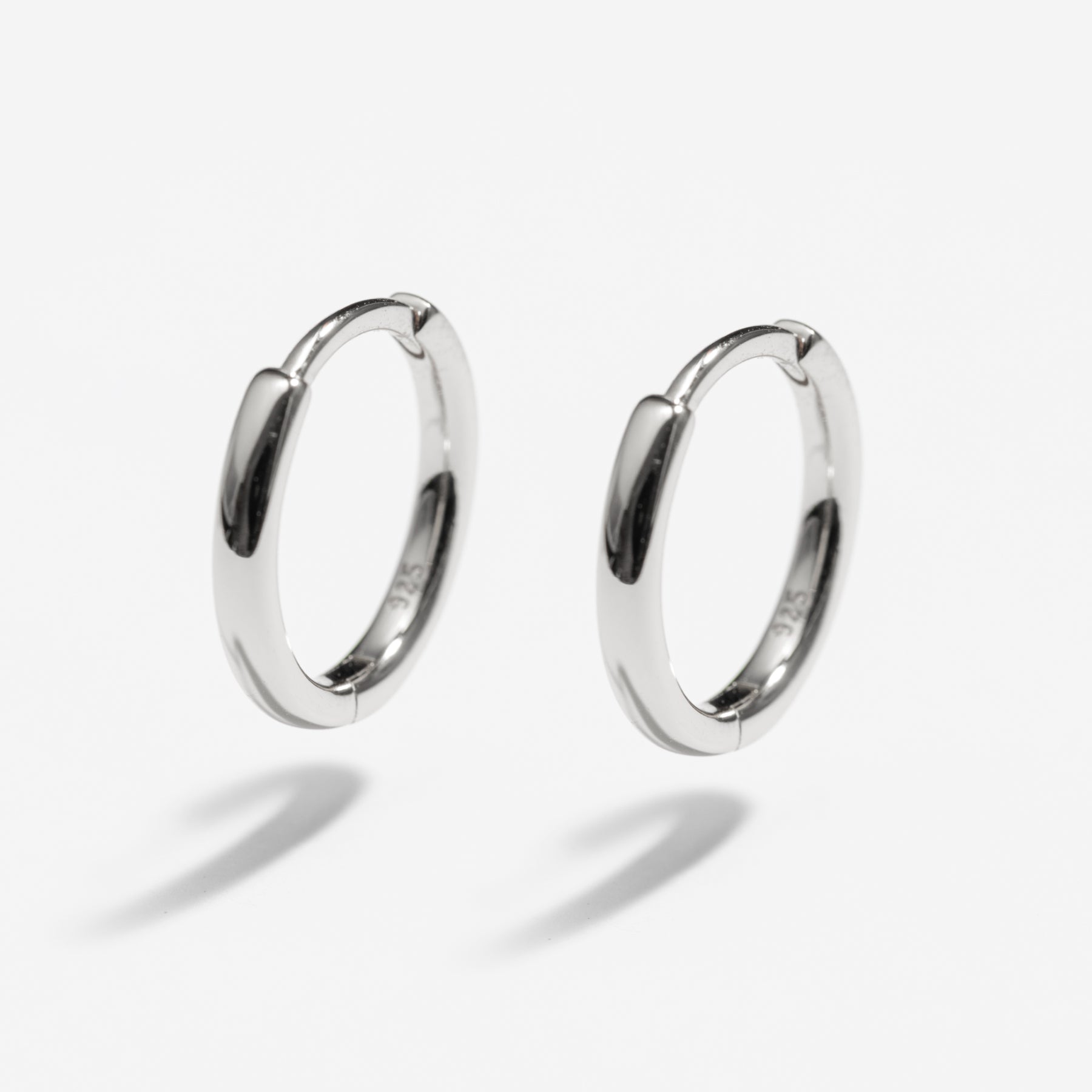 עגילי Orbit S כסף