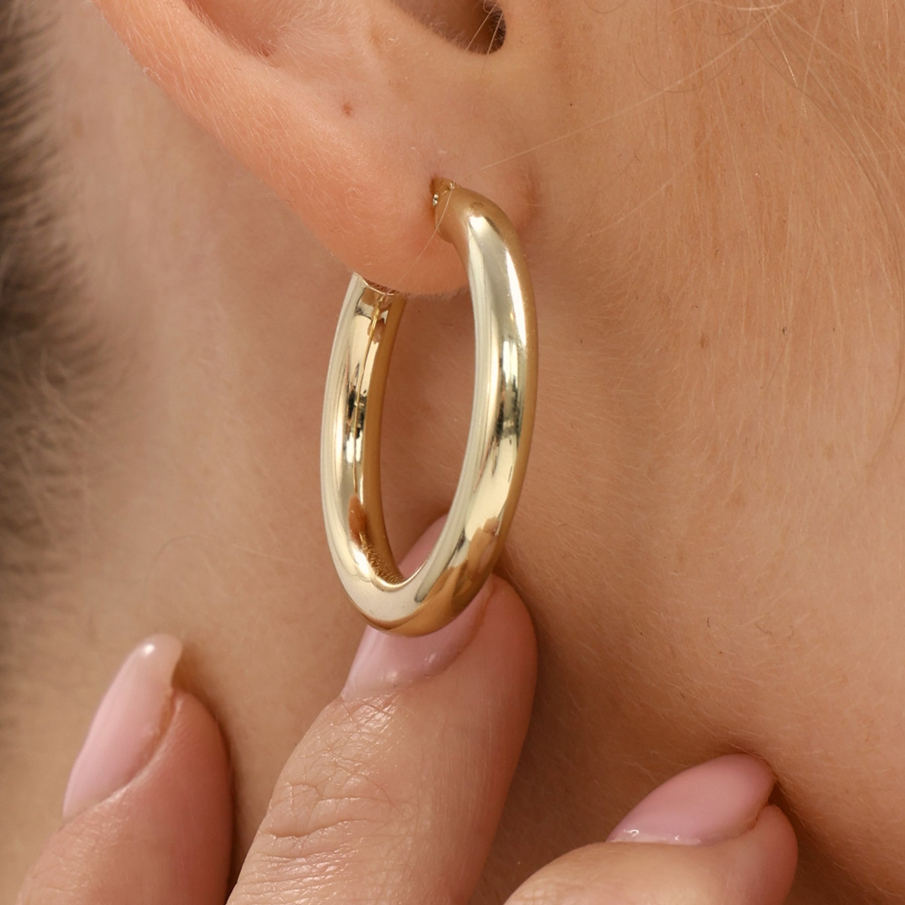 עגילי Malva זהב