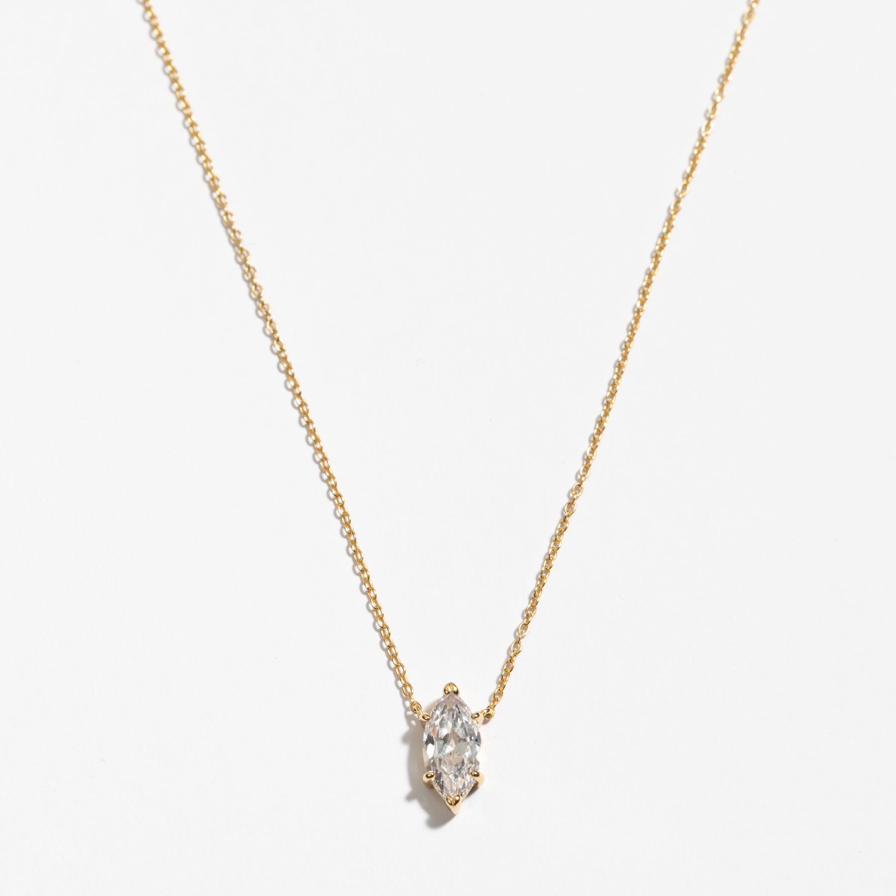 שרשרת Marquise זהב