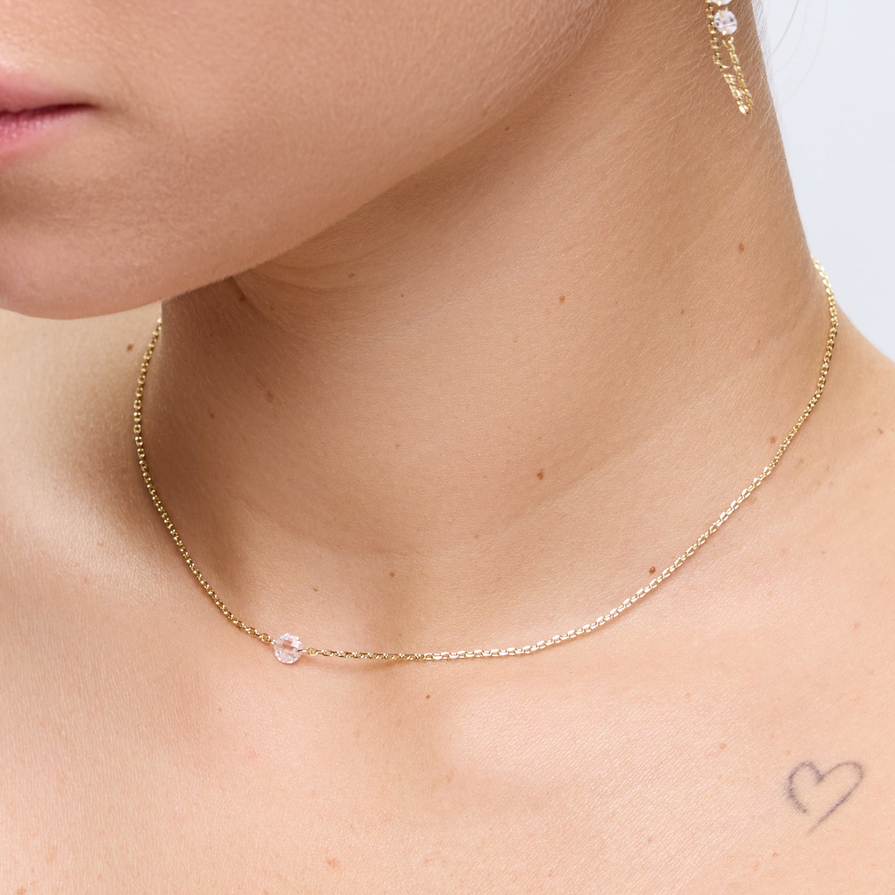 שרשרת Doretta זהב קריסטל