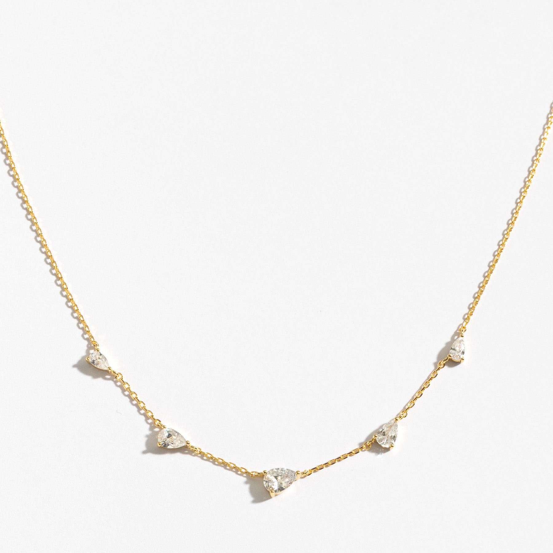 שרשרת Leonora זהב קריסטל