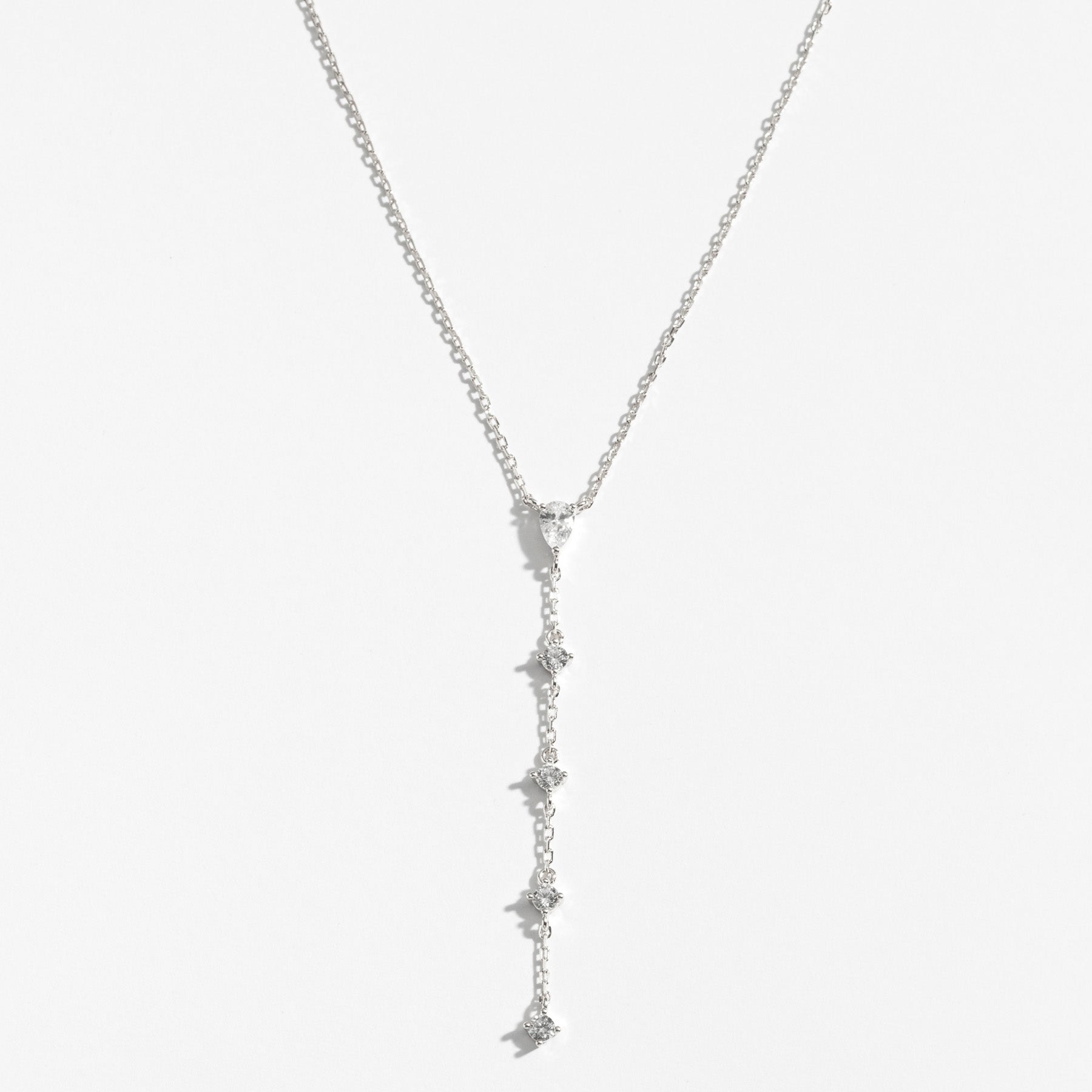 שרשרת Noelle כסף קריסטל