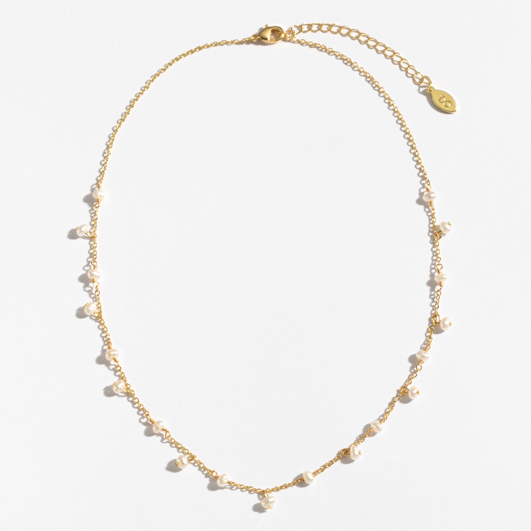 שרשרת Auri זהב פנינה