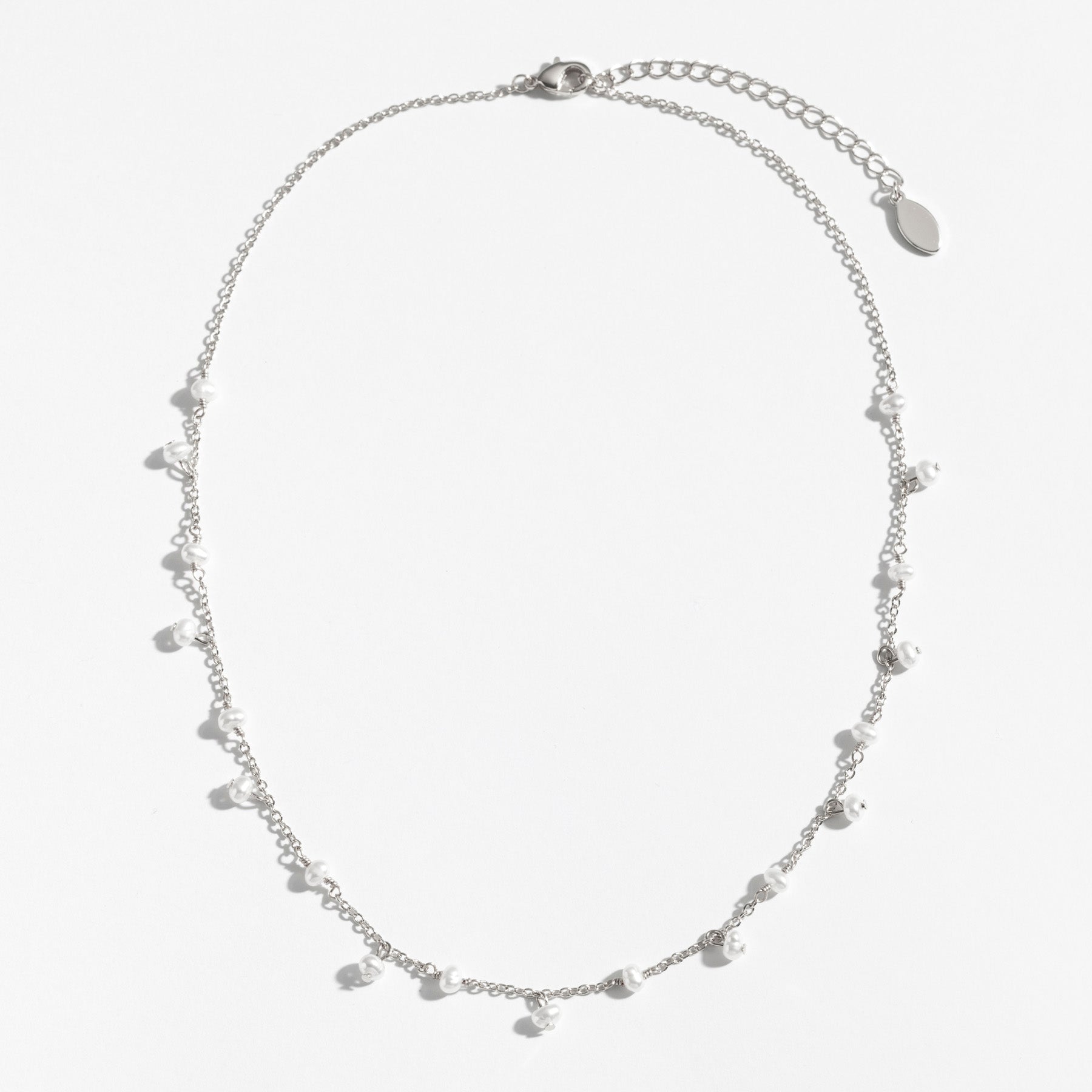 שרשרת Auri כסף פנינה