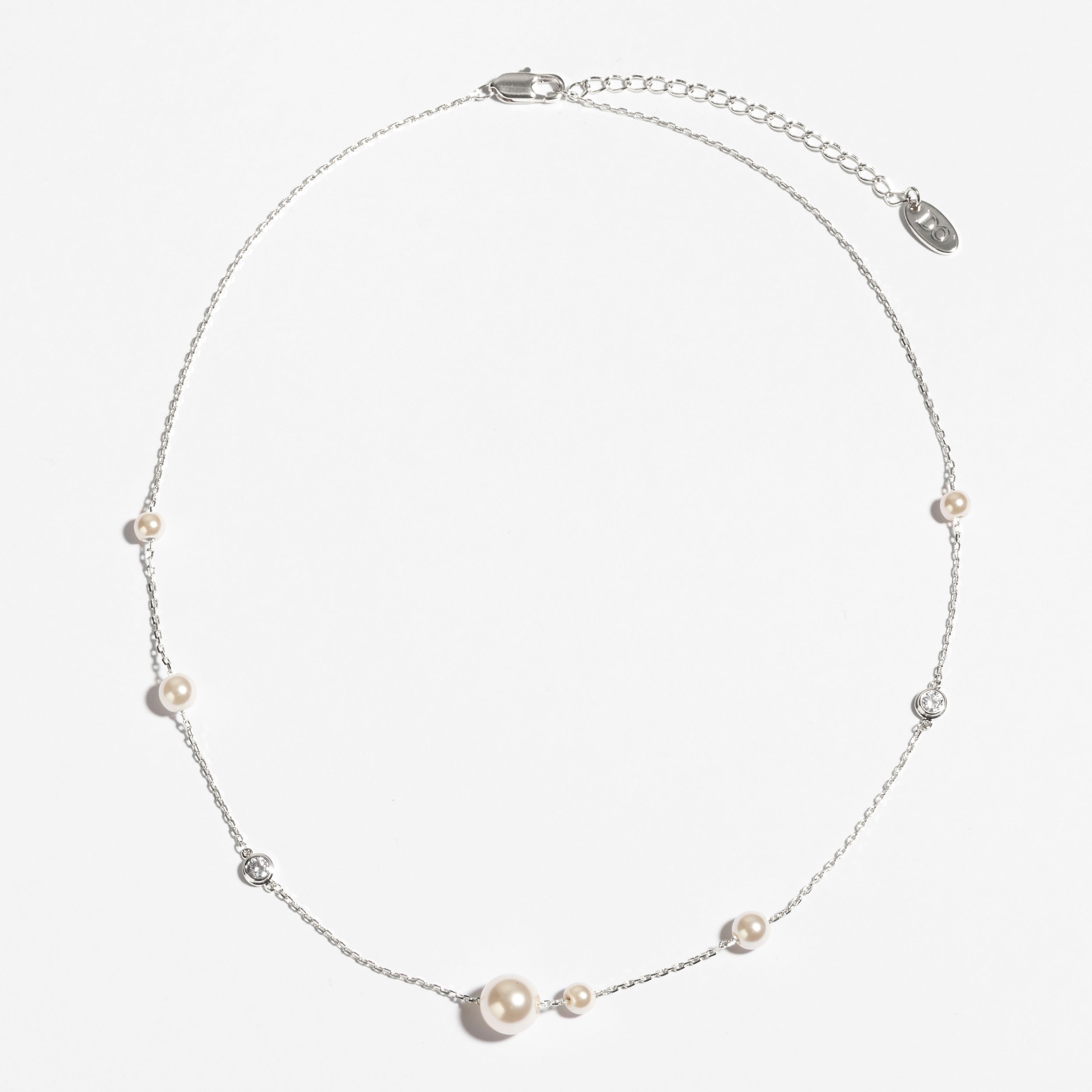 שרשרת Linum כסף פנינה