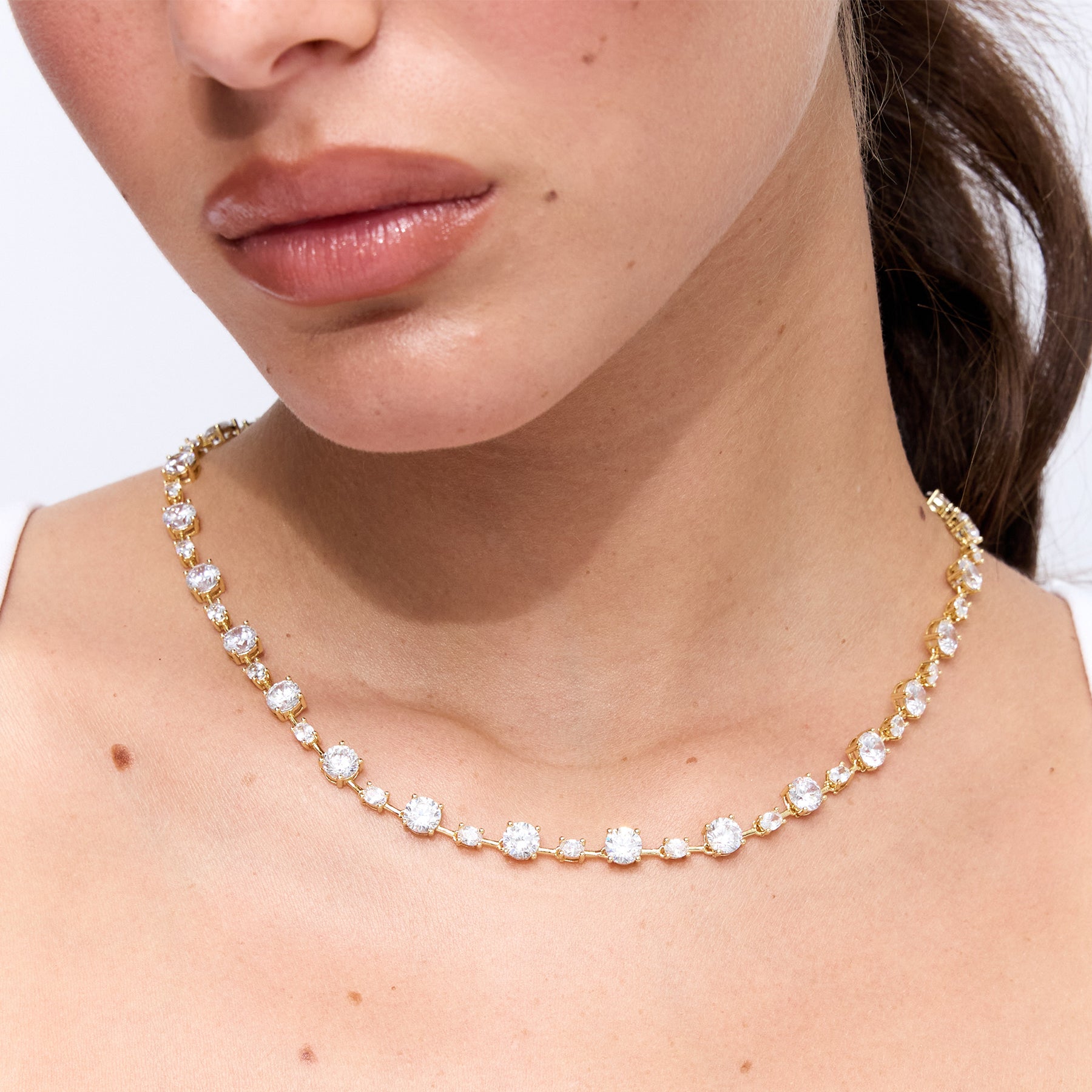 שרשרת Erin זהב שקוף