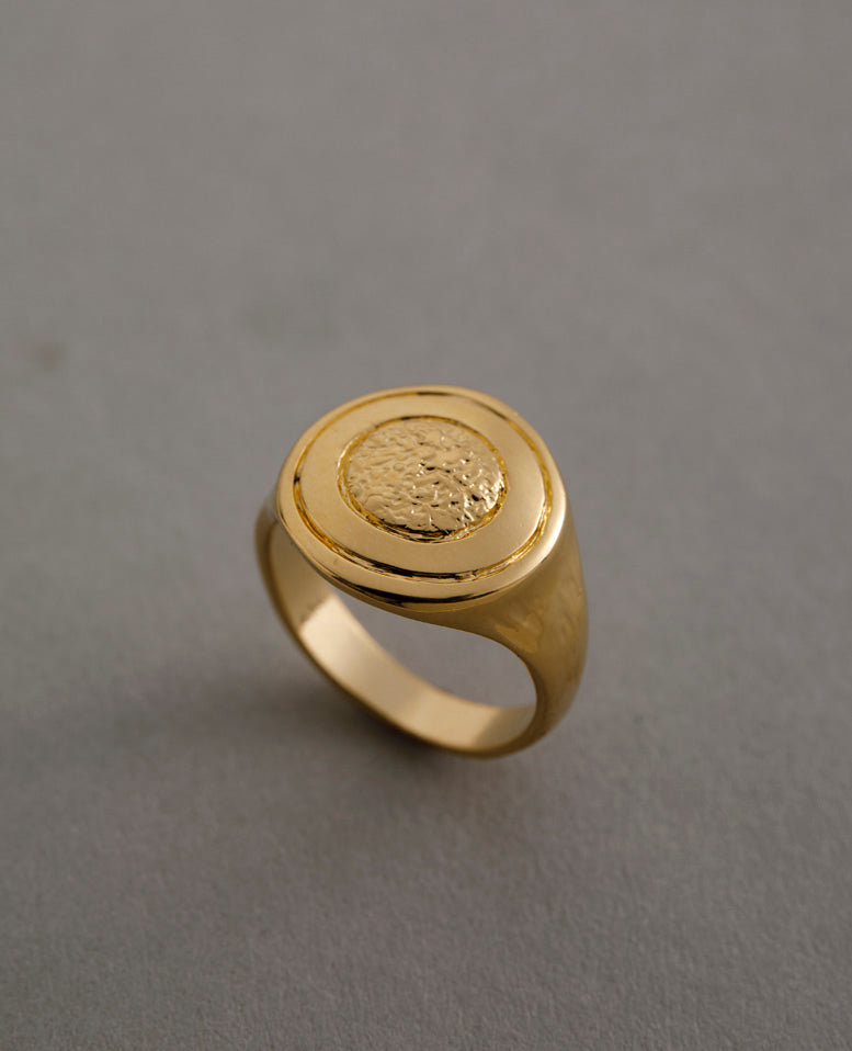 טבעת איטריום זהב