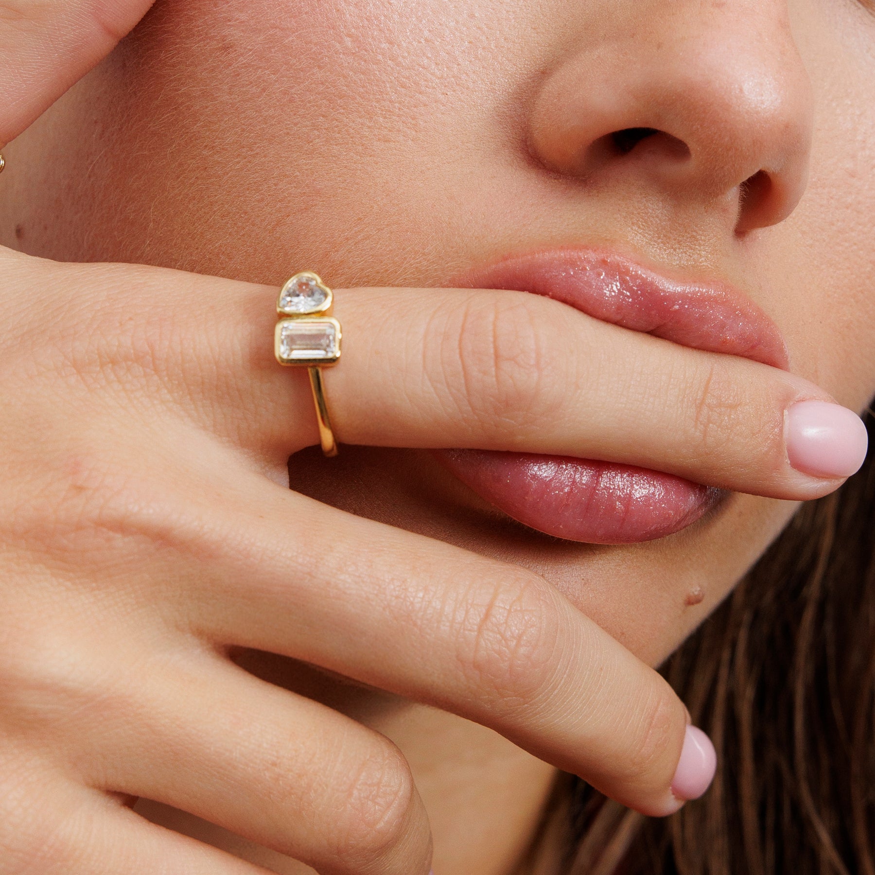 טבעת סימון זהב