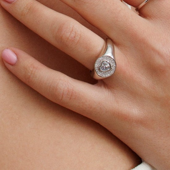 טבעת קורין כסף