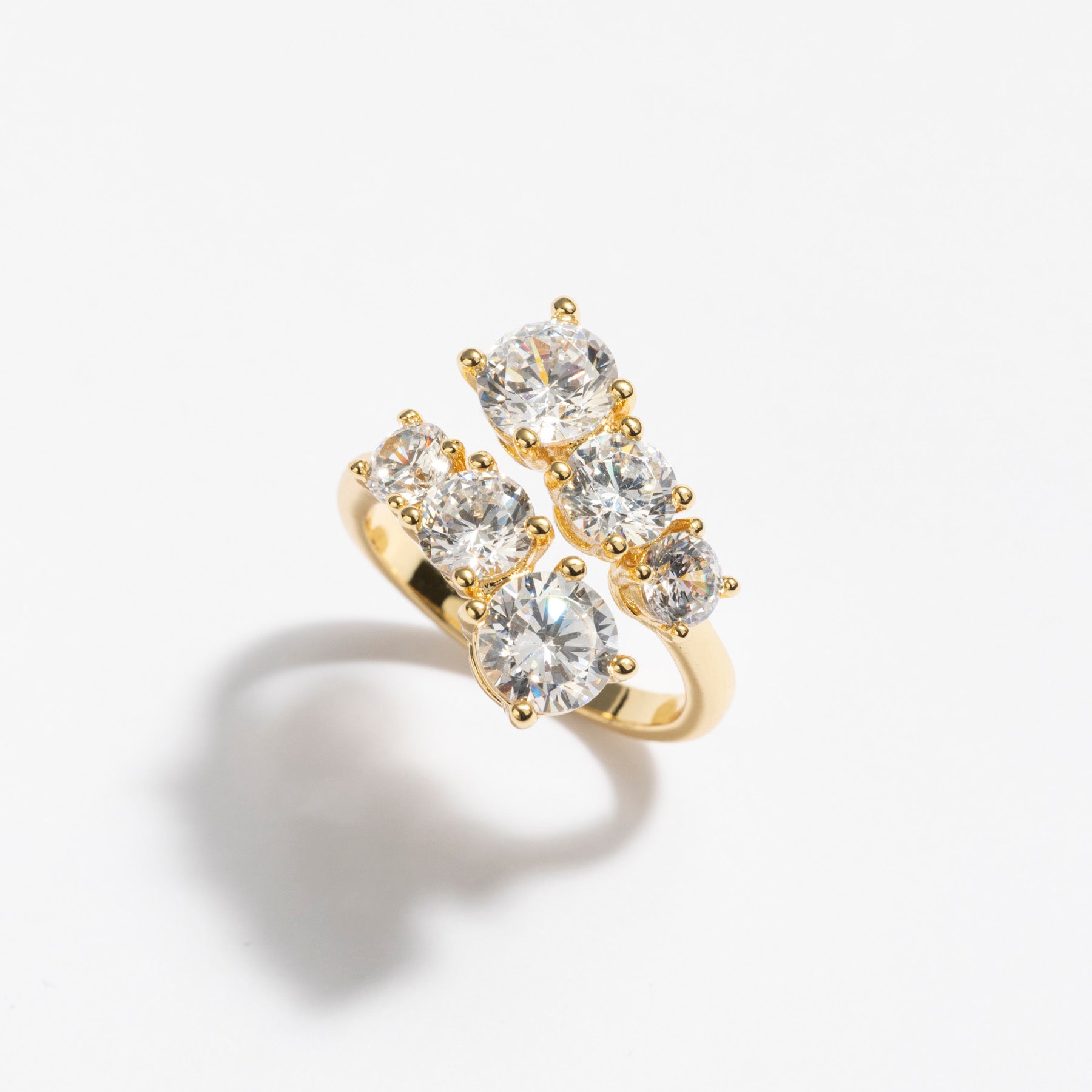 טבעת Celena זהב קריסטל