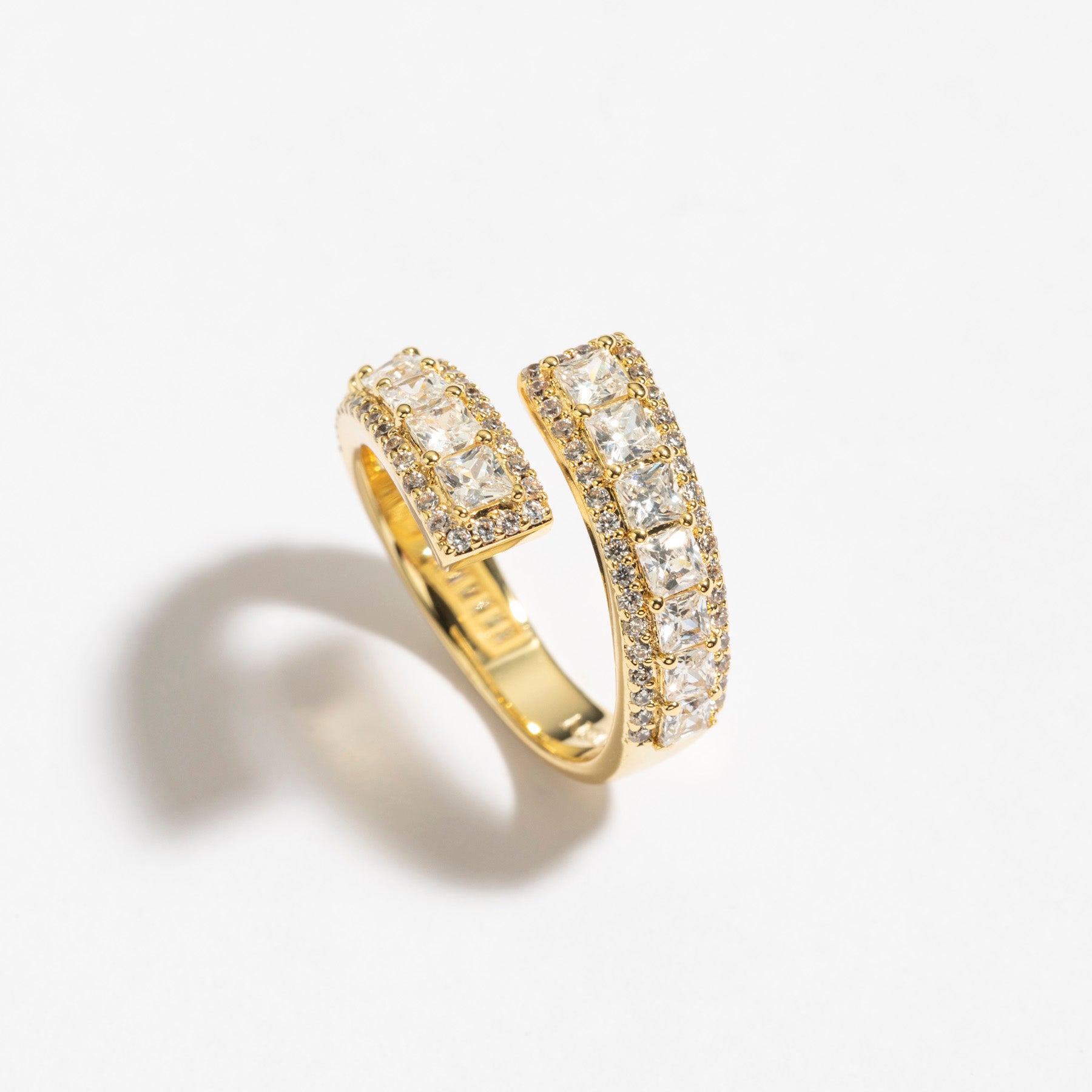 טבעת Kora זהב קריסטל