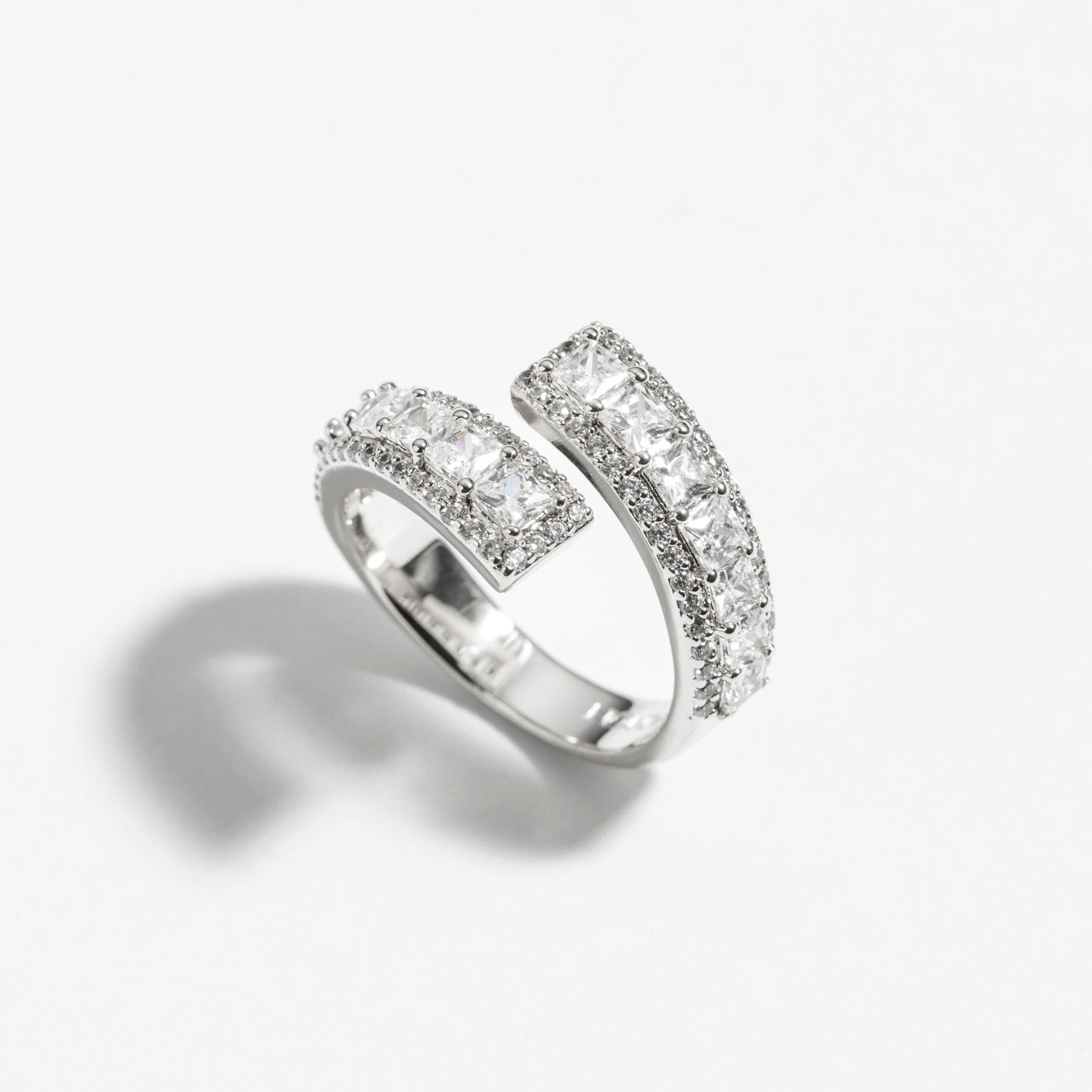 טבעת Kora כסף קריסטל