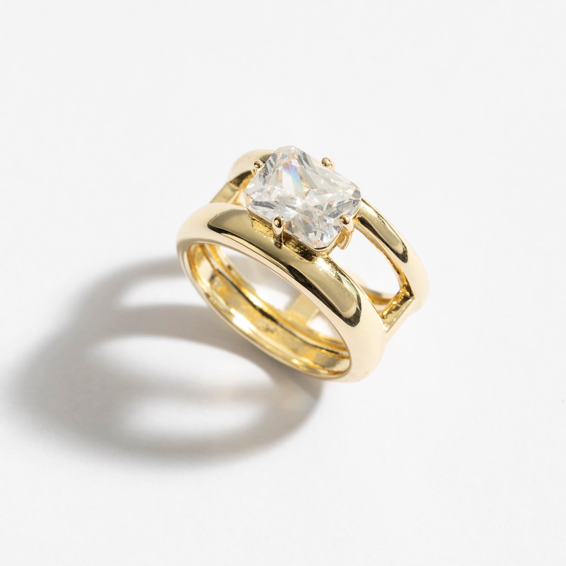 טבעת Noira זהב קריסטל