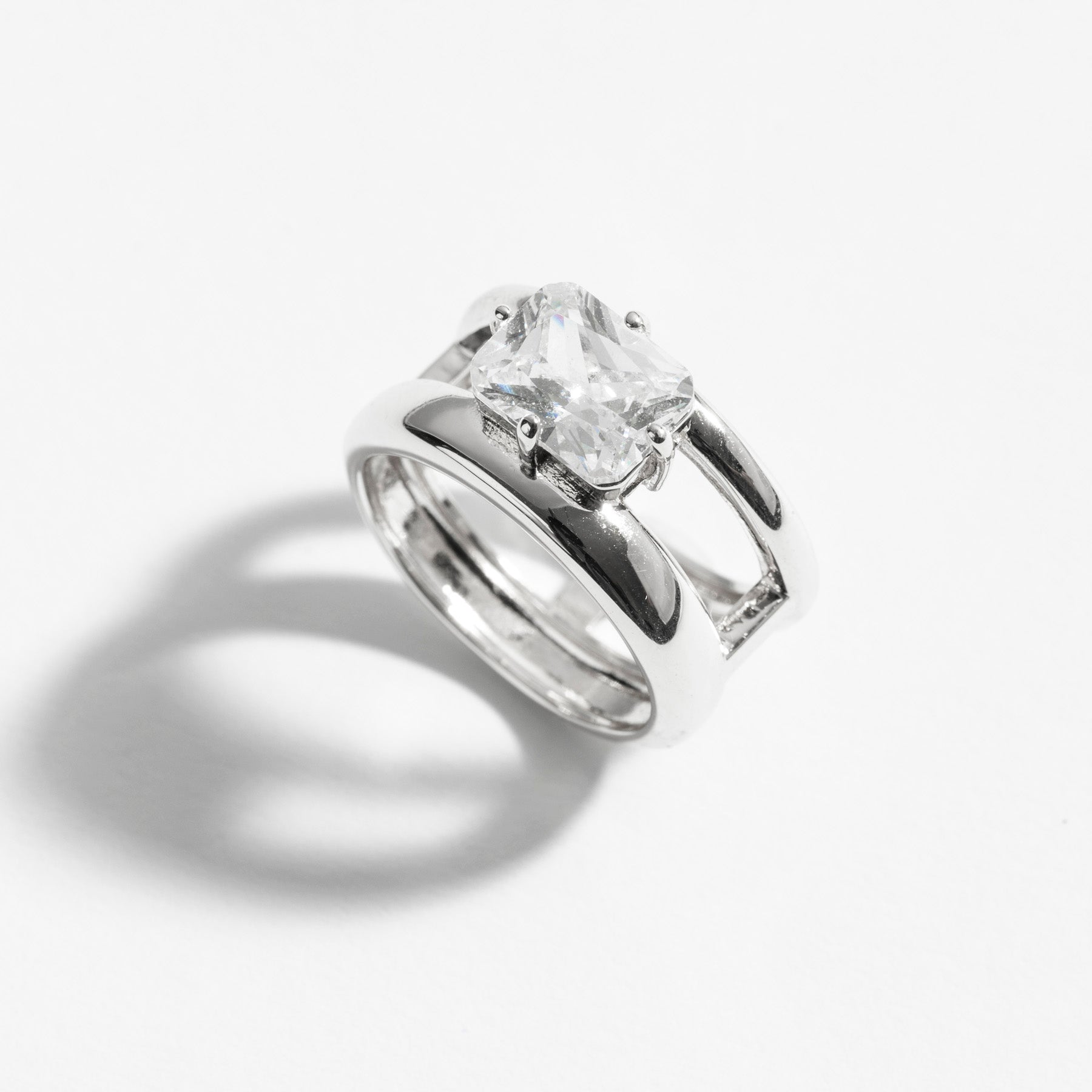 טבעת Noira כסף קריסטל