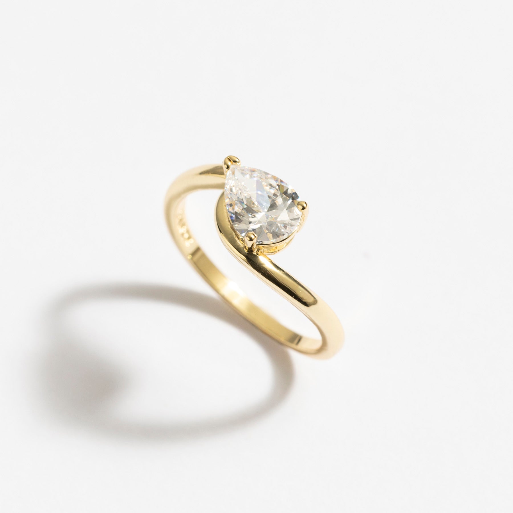 טבעת Senna זהב קריסטל