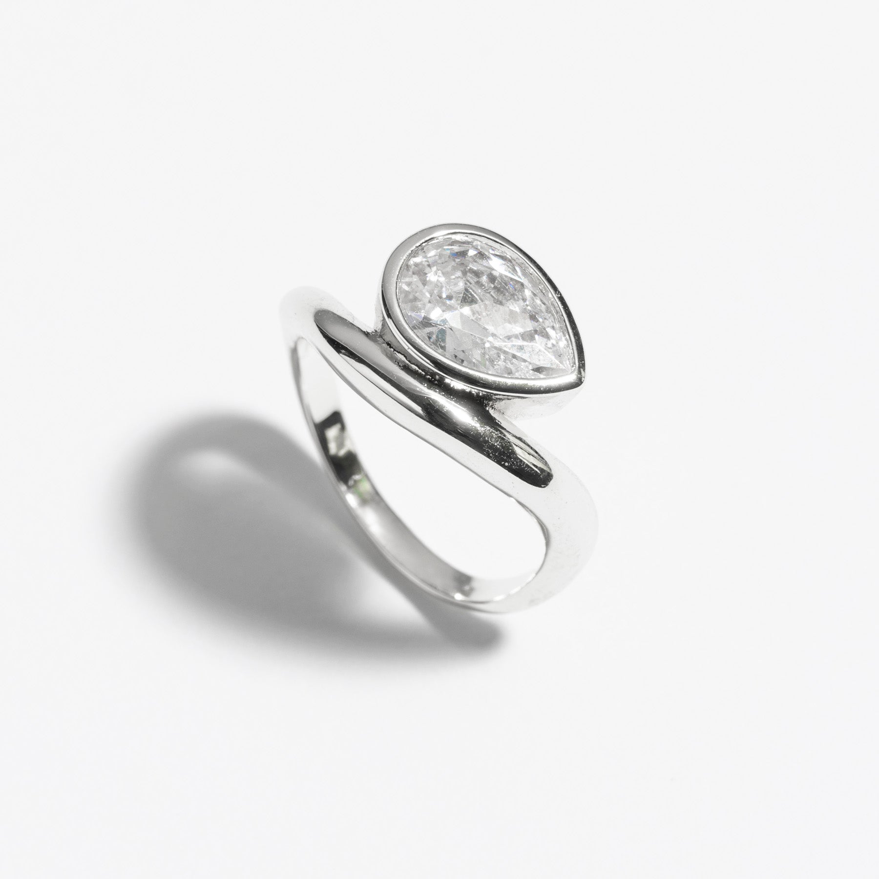 טבעת Elin כסף קריסטל