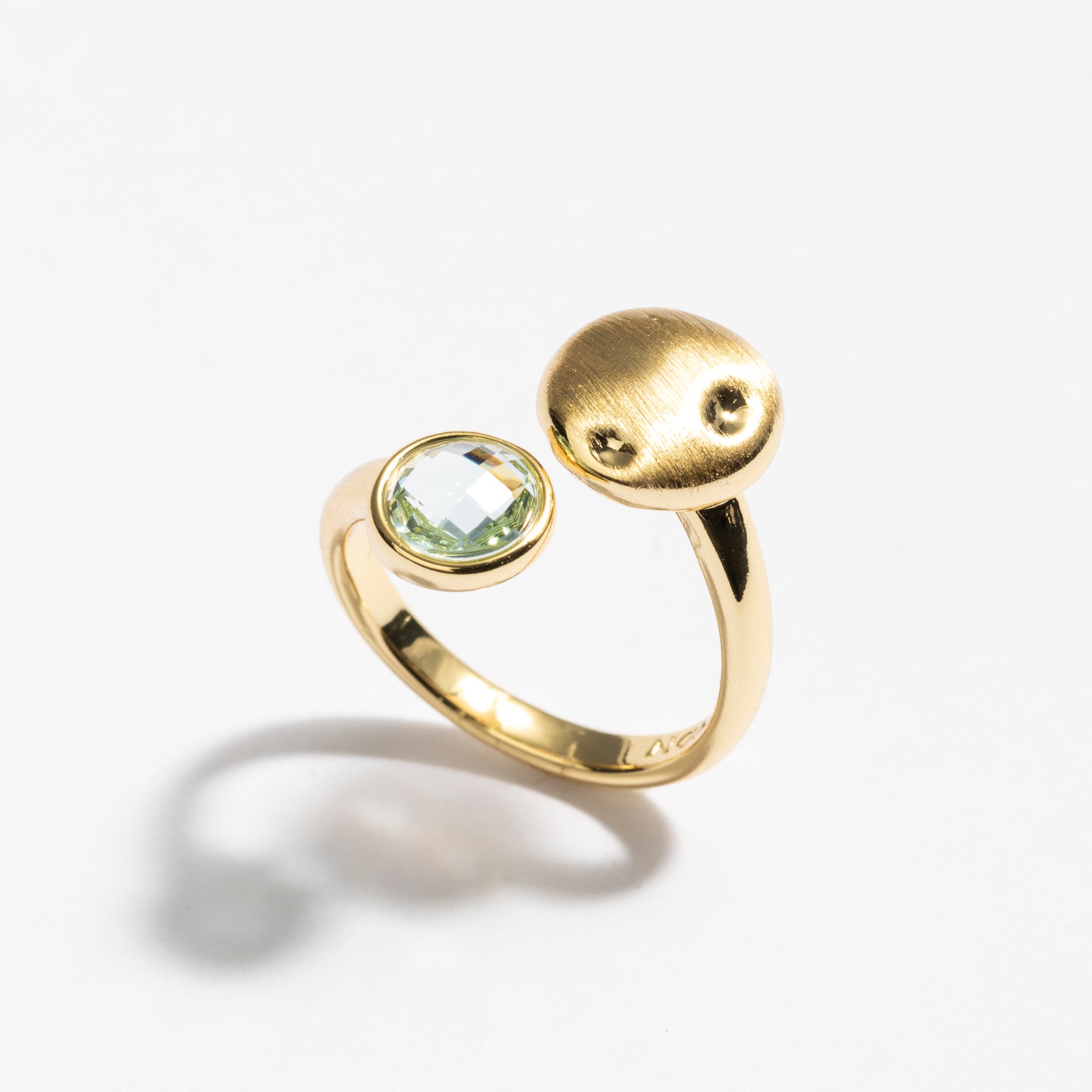 טבעת Luka זהב תכלת